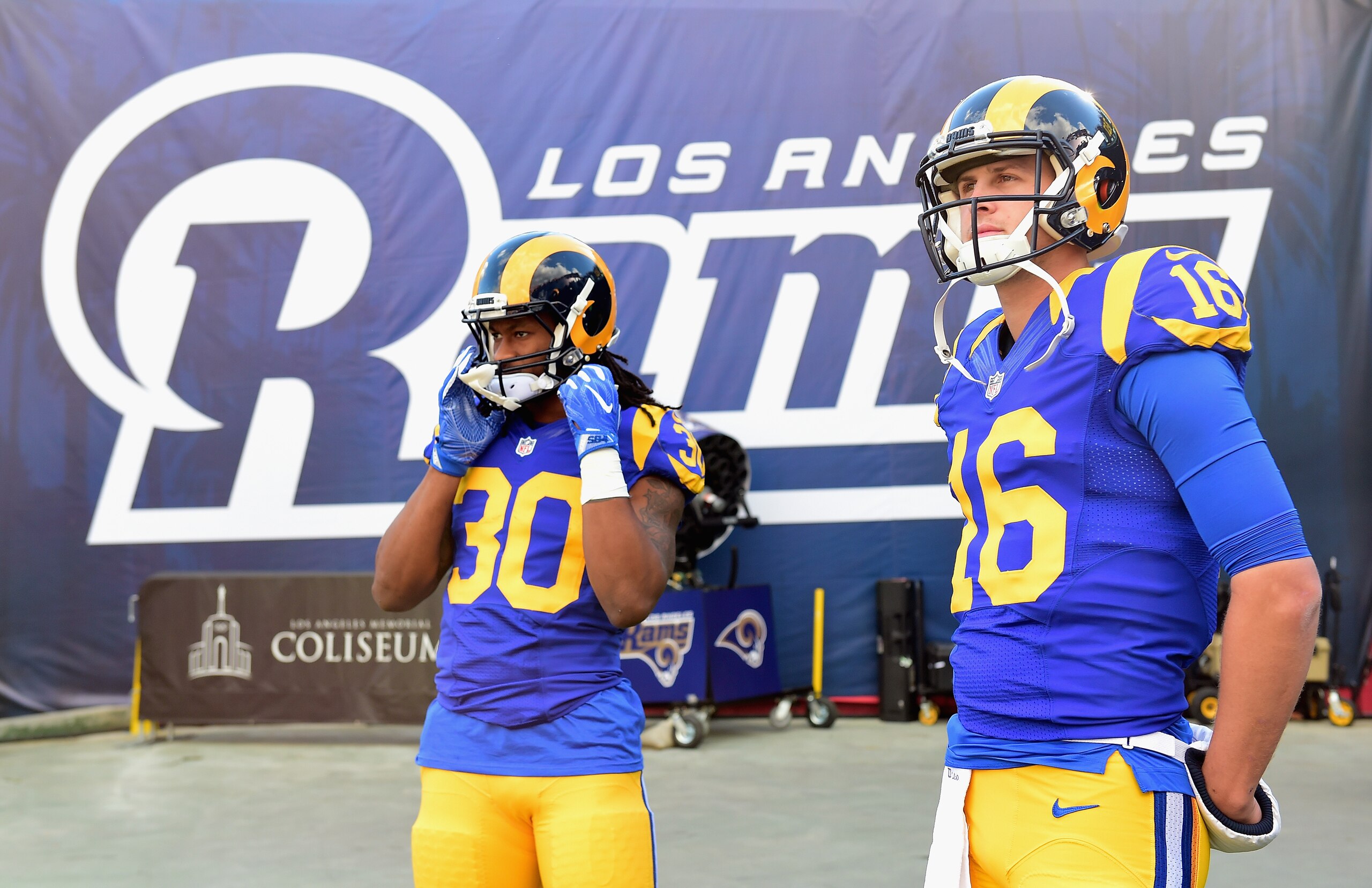 Todd Gurley and Jared Goff have the Rams offense off to a dominant start.