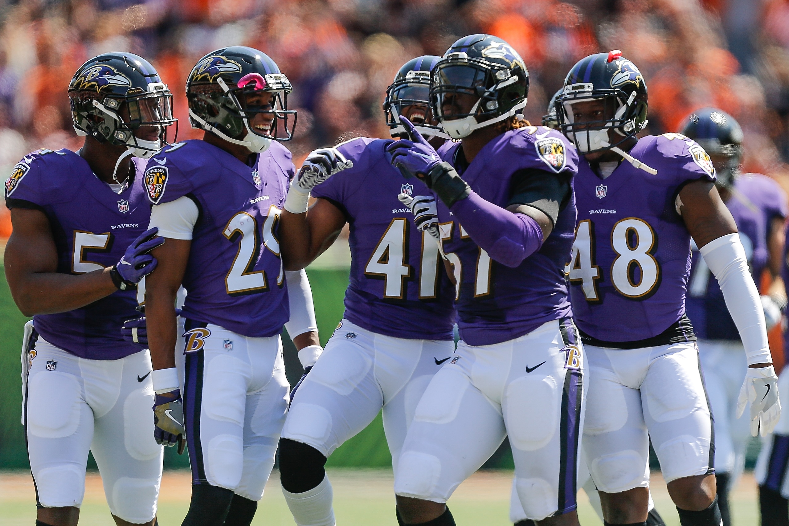 The Raiders are an injured mess, so fire up the Ravens' defense.
