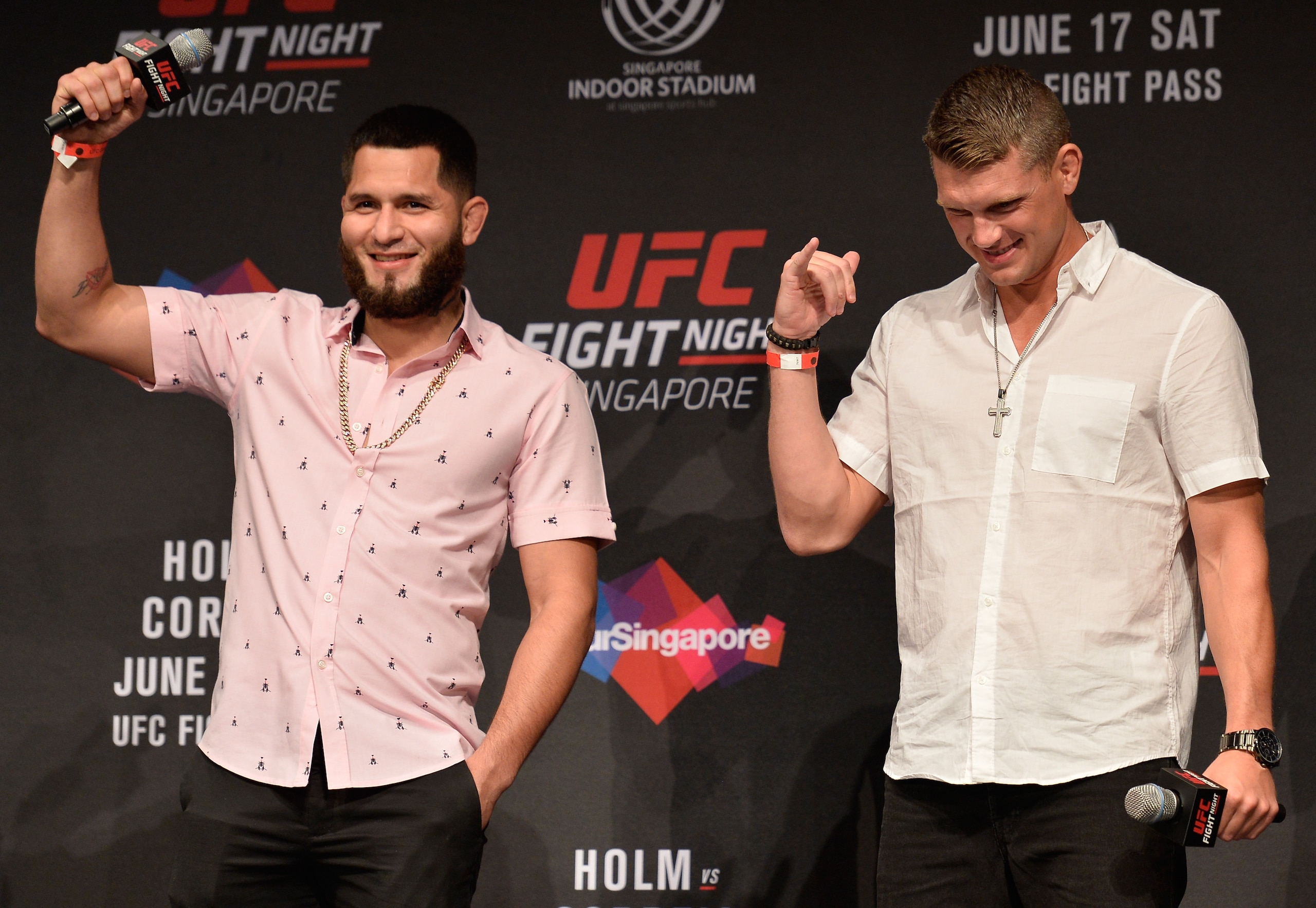 Stephen Thompson vs. Jorge Masvidal should make for an exciting battle  of wildly different strikers.