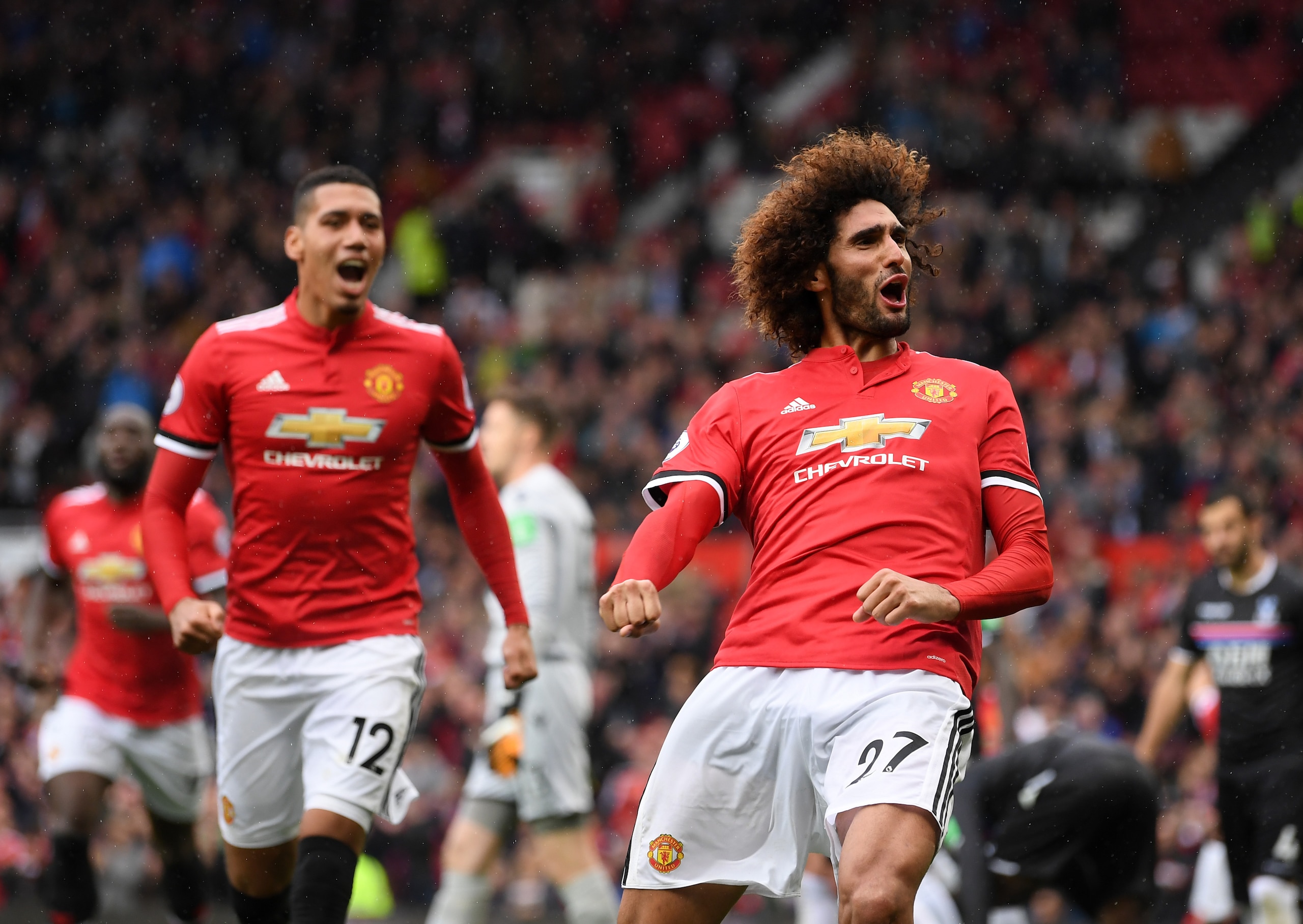 Fellaini has been in fine form this season. Fellaini has been in fine form this season.