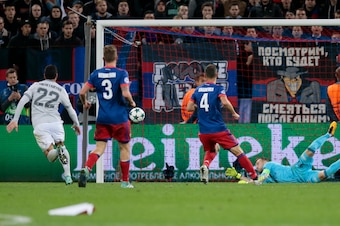 Mkhitaryan scores in Russia.