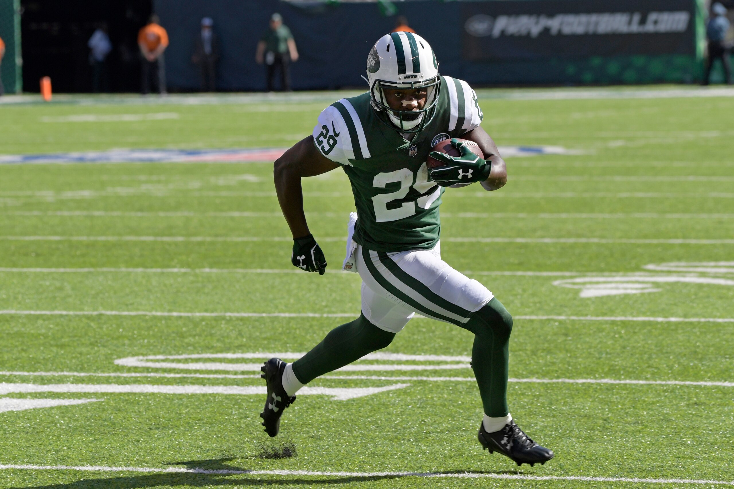 Bilal Powell busted out in Week 4.