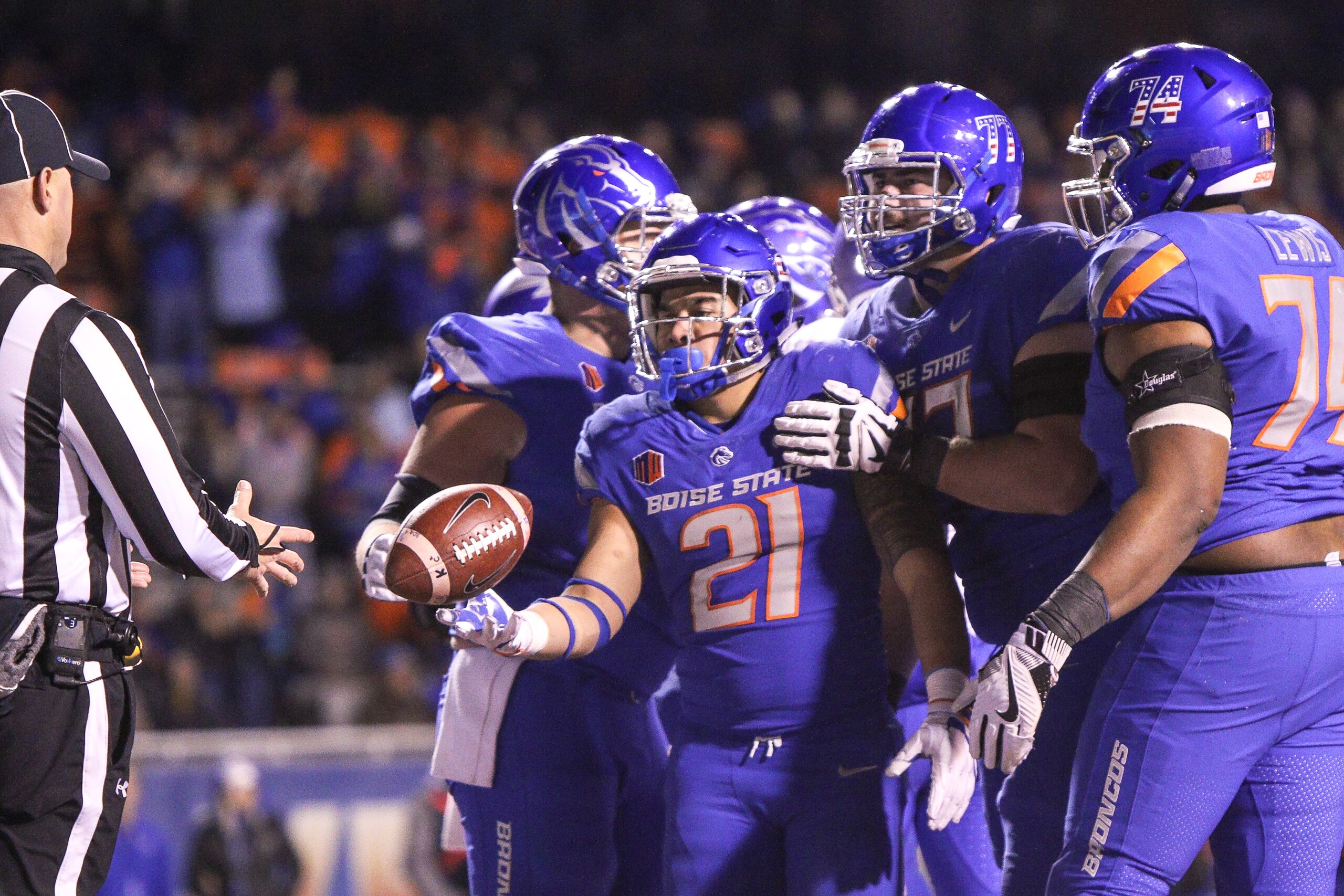 Boise State is ranked for the first time since last November.