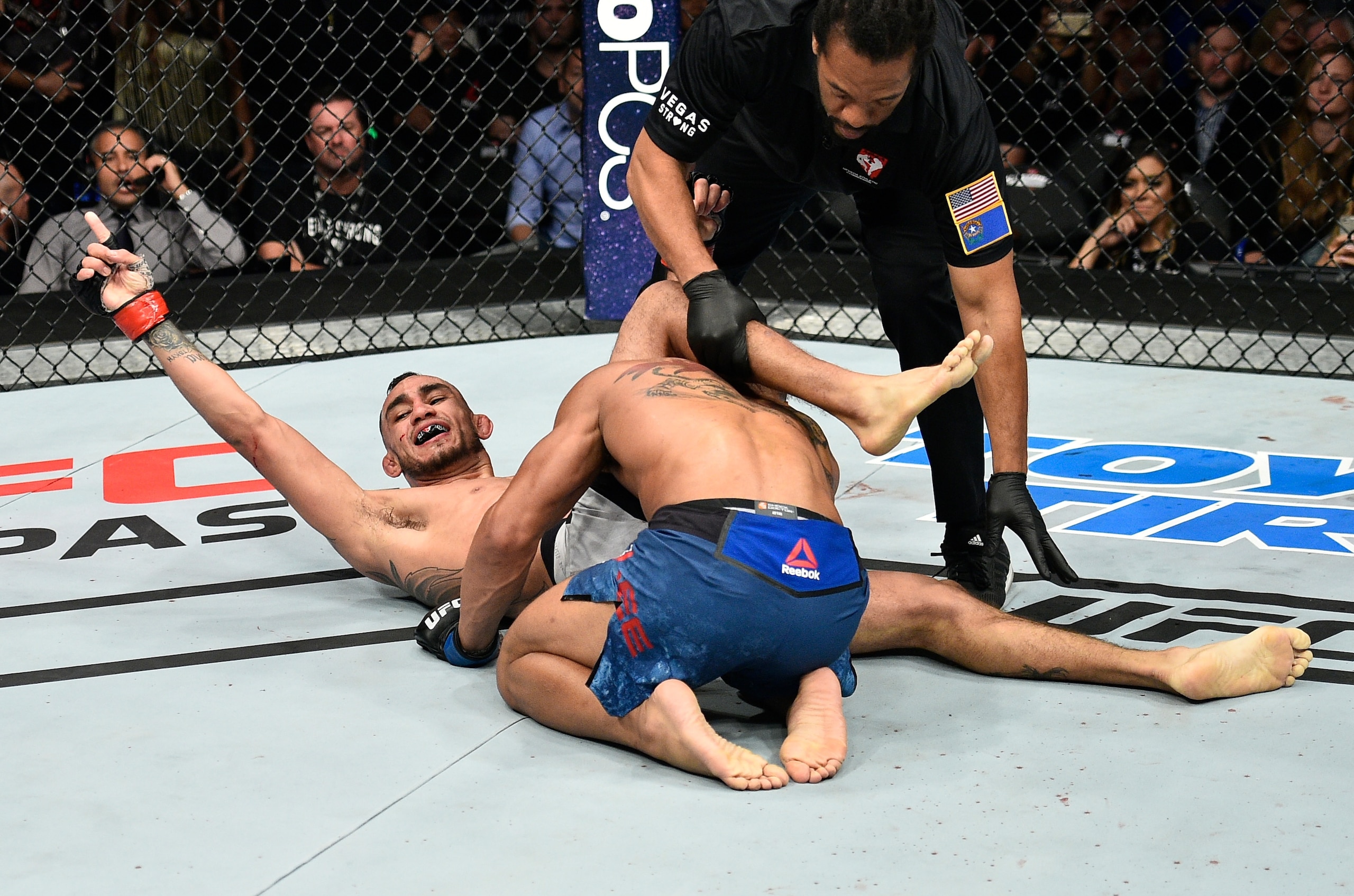 Tony Ferguson (left)