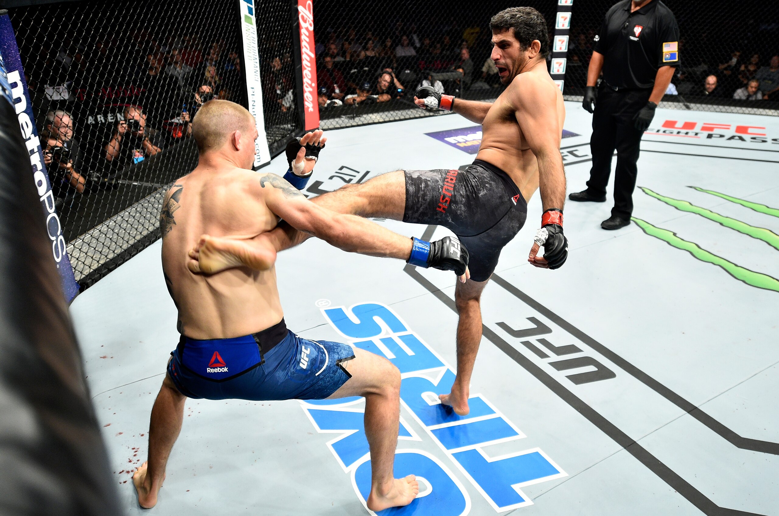 Evan Dunham (left) and Beneil Dariush