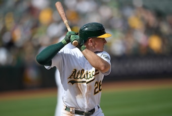 During Matt Olson's tear, fellow Oakland Athletics rookie Matt Chapman quietly compiled 14 second-half homers.