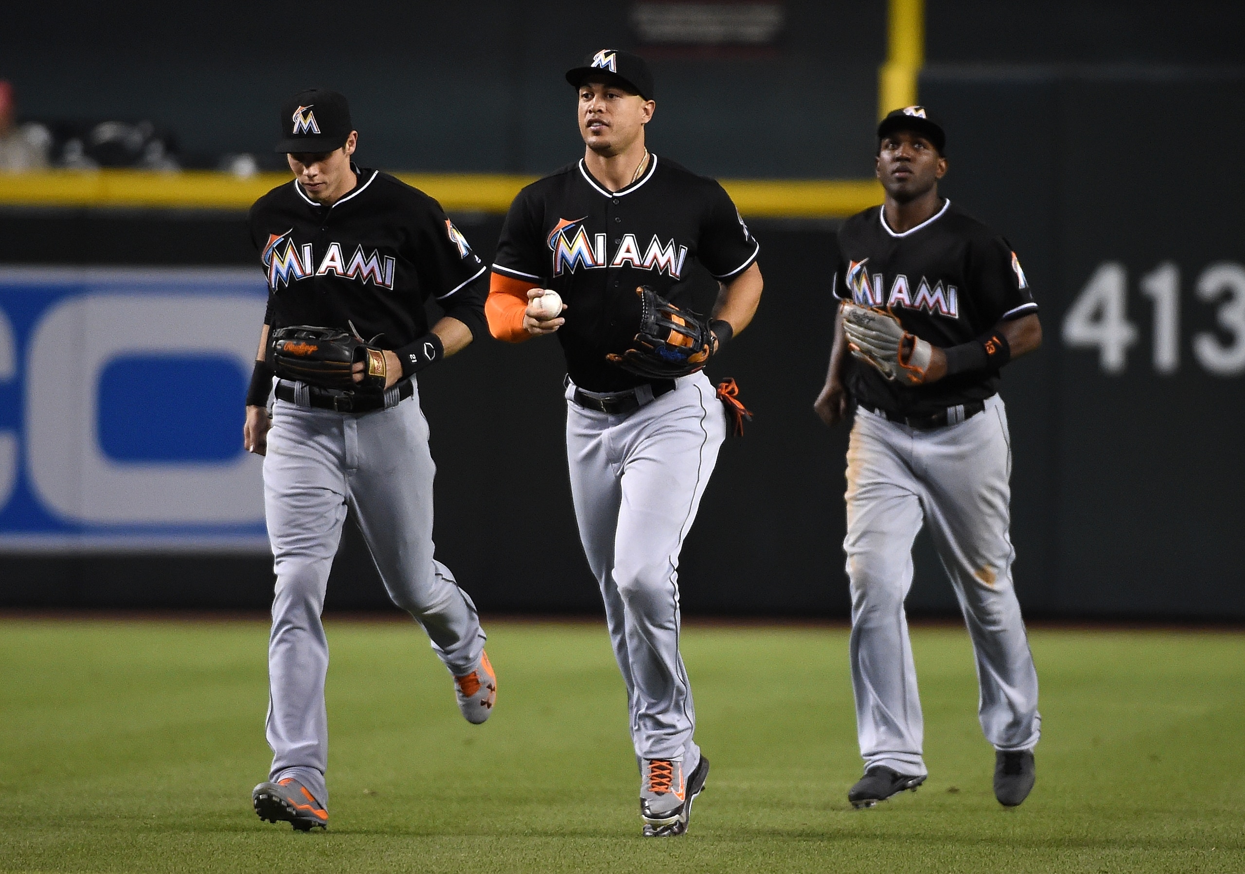 Christian Yelich, Giancarlo Stanton and Marcell Ozuna would all draw massive trade interest if Miami makes them available.