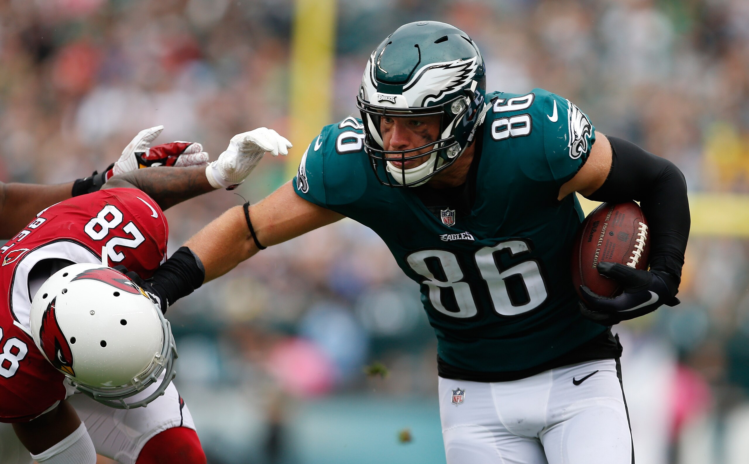 Zach Ertz has been the most reliable tight end in fantasy football.