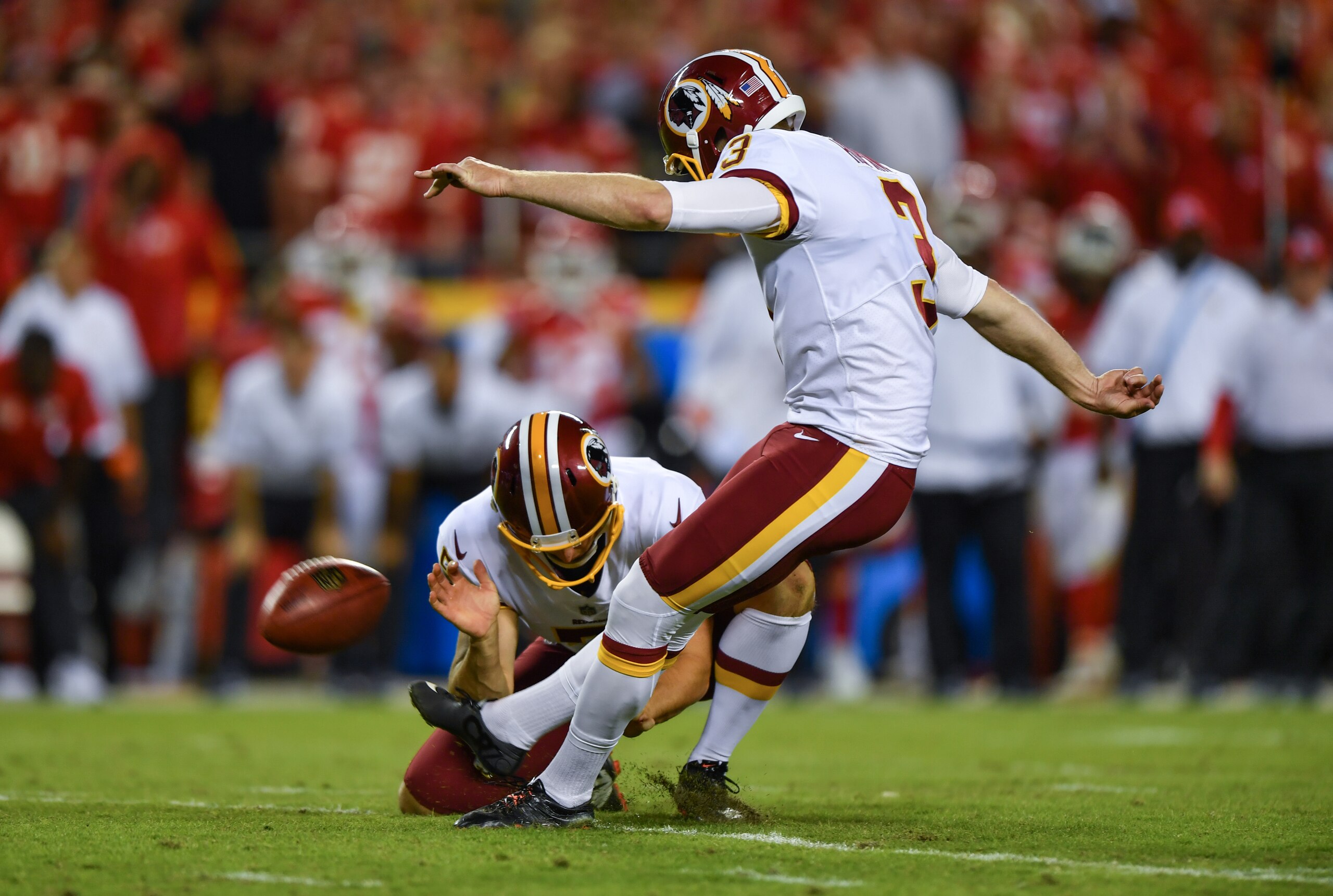 Look for Dustin Hopkins to have a productive day against the 49ers.