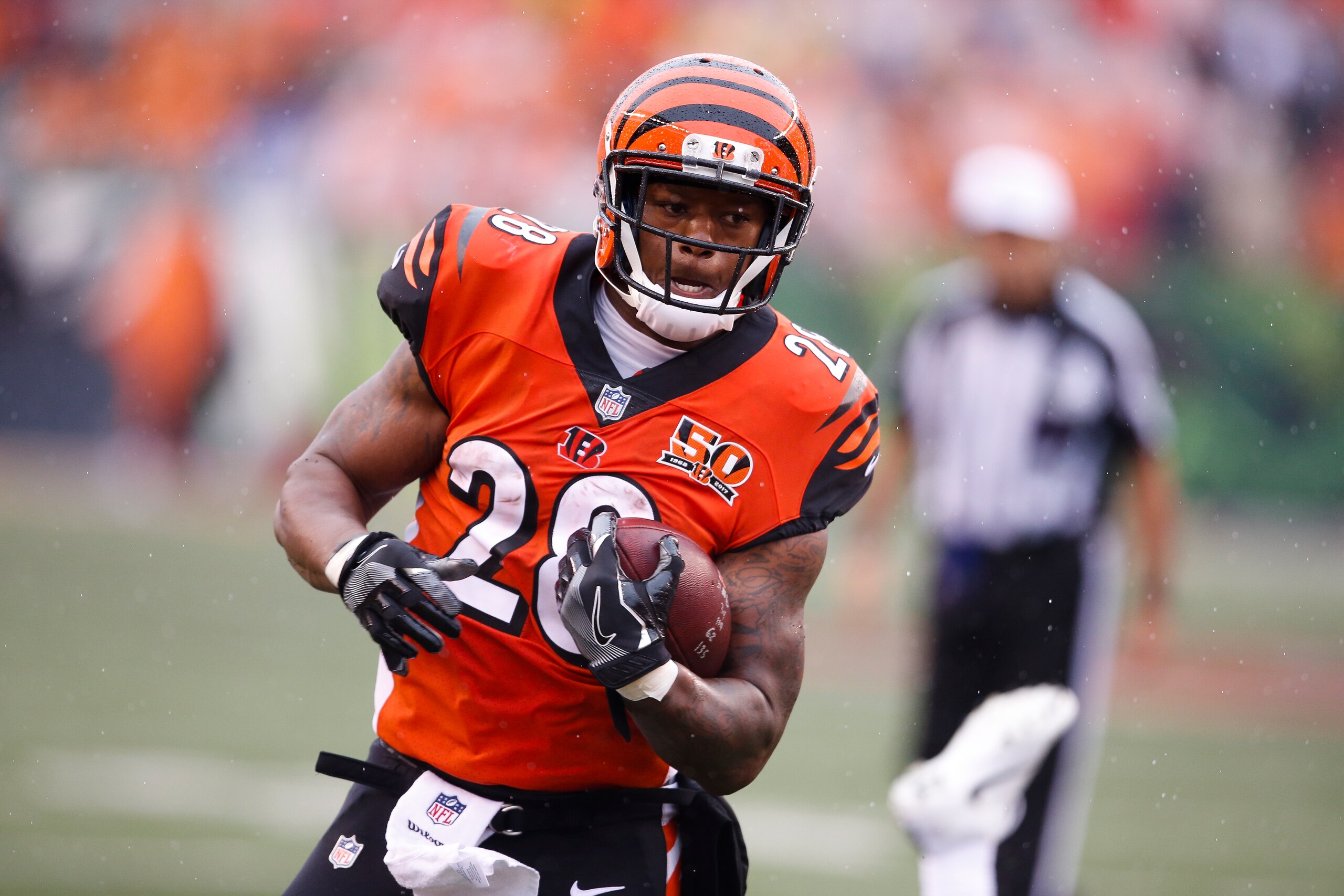 Joe Mixon finally found the end zone in Week 5.
