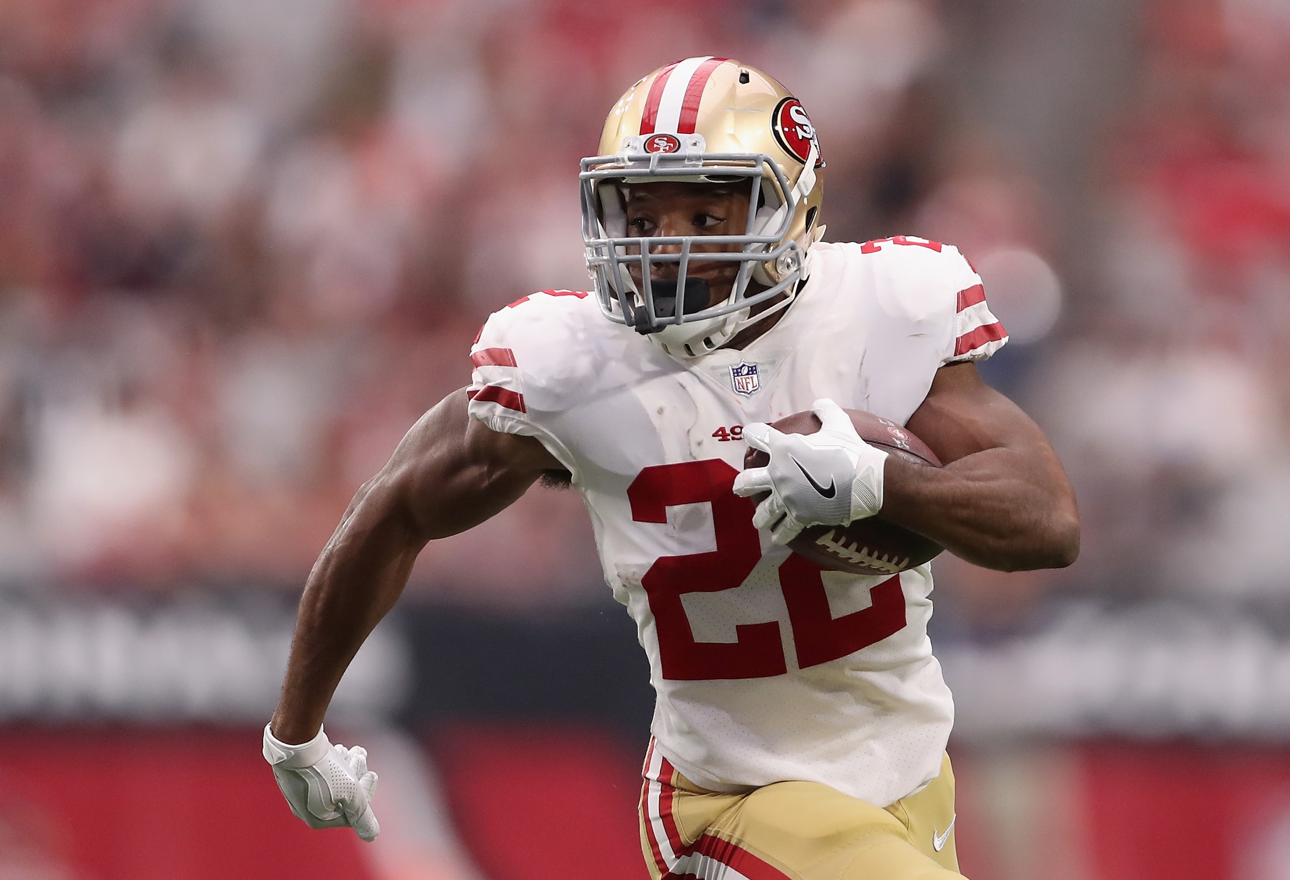 The 49ers turned to Matt Breida in Week 5.