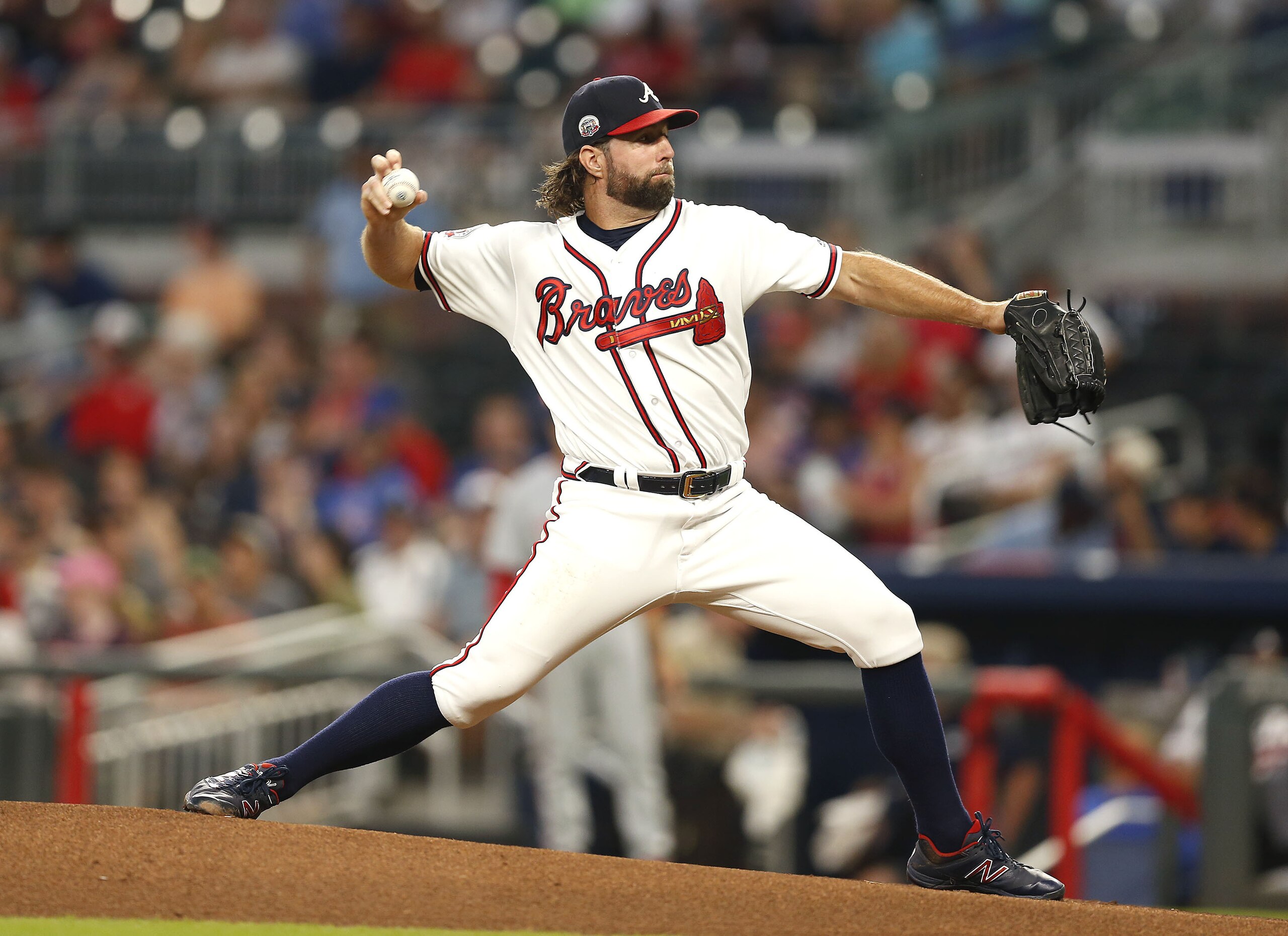The Atlanta Braves can use another workhorse starting pitcher to replace R.A. Dickey. The Atlanta Braves can use another workhorse starting pitcher to replace R.A. Dickey.