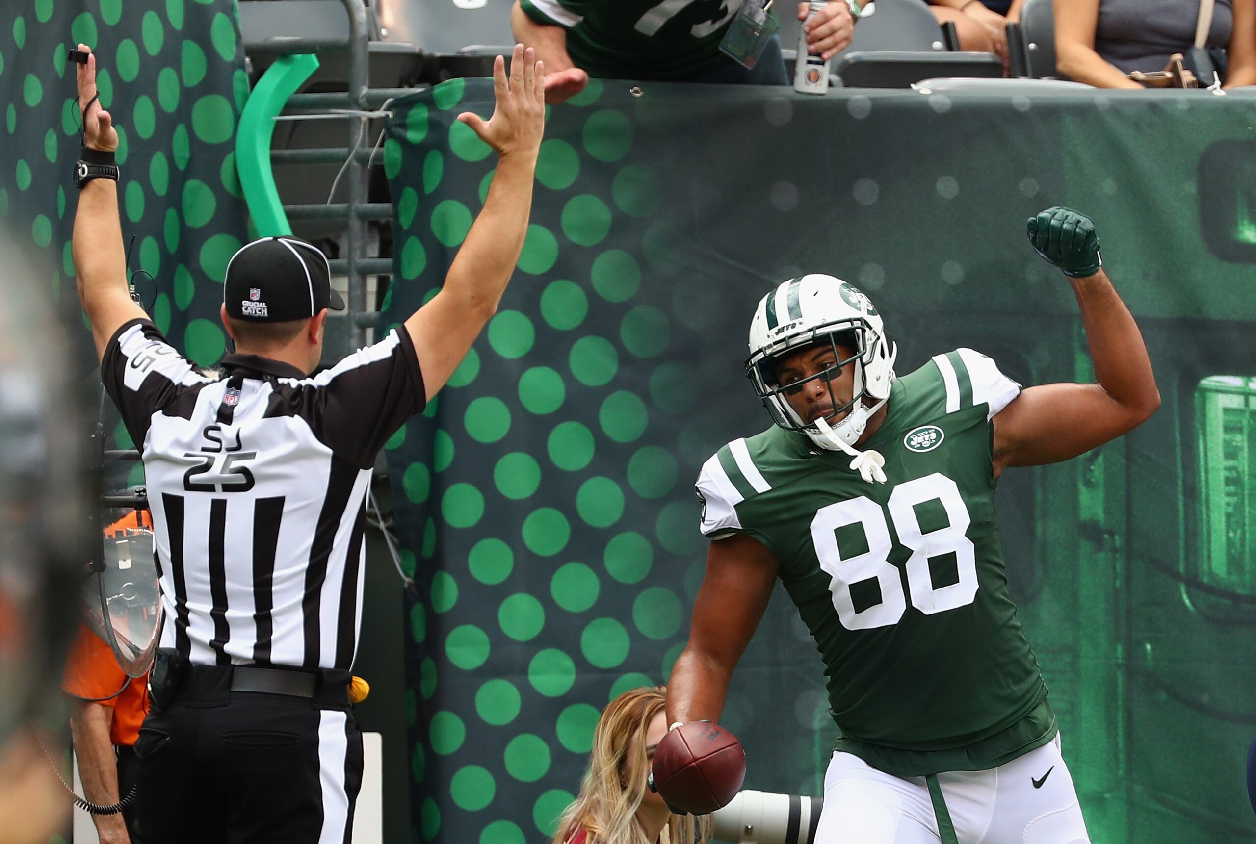 Austin Seferian-Jenkins has turned his career around with the Jets.