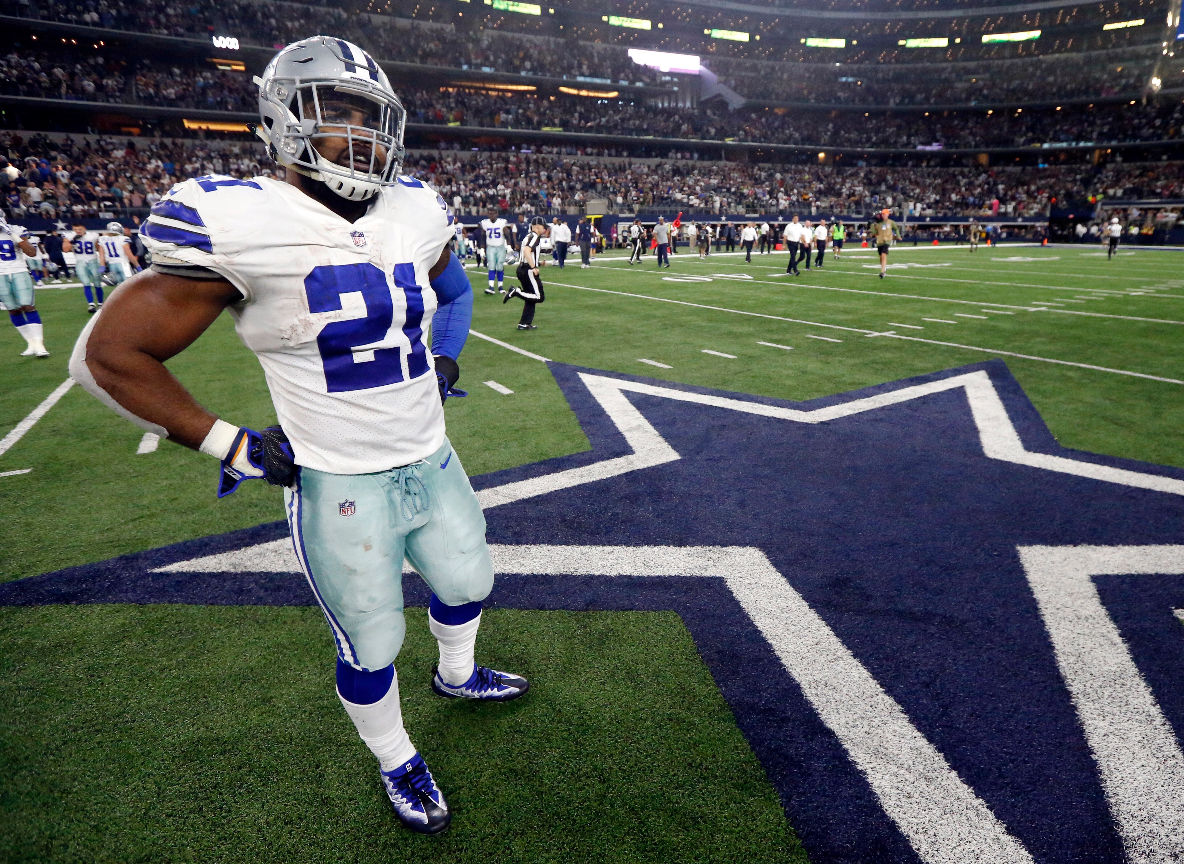 Ezekiel Elliott's suspension is back on after the latest court ruling. Ezekiel Elliott's suspension is back on after the latest court ruling.
