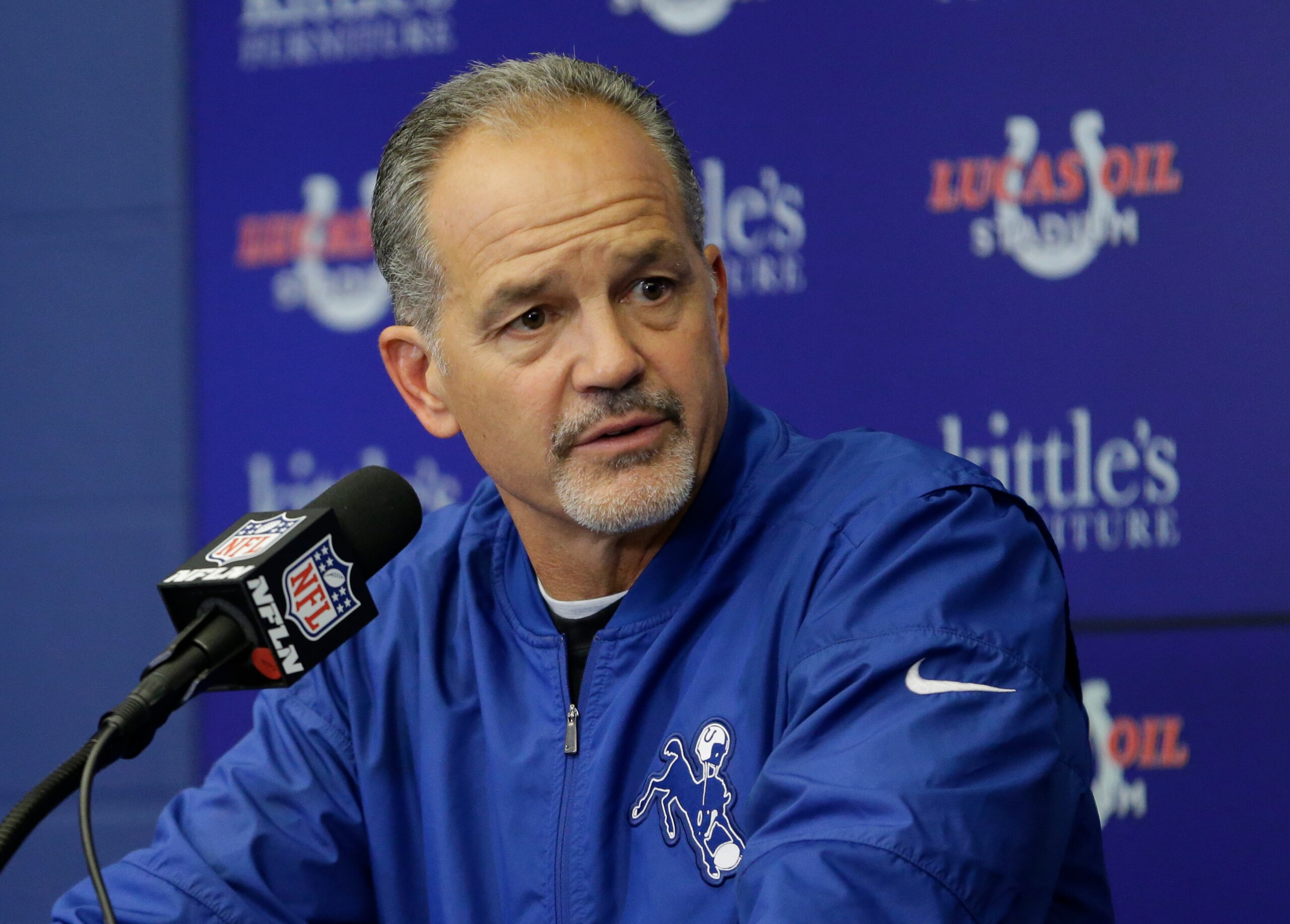 Chuck Pagano's Colts haven't been to the playoffs since 2014.