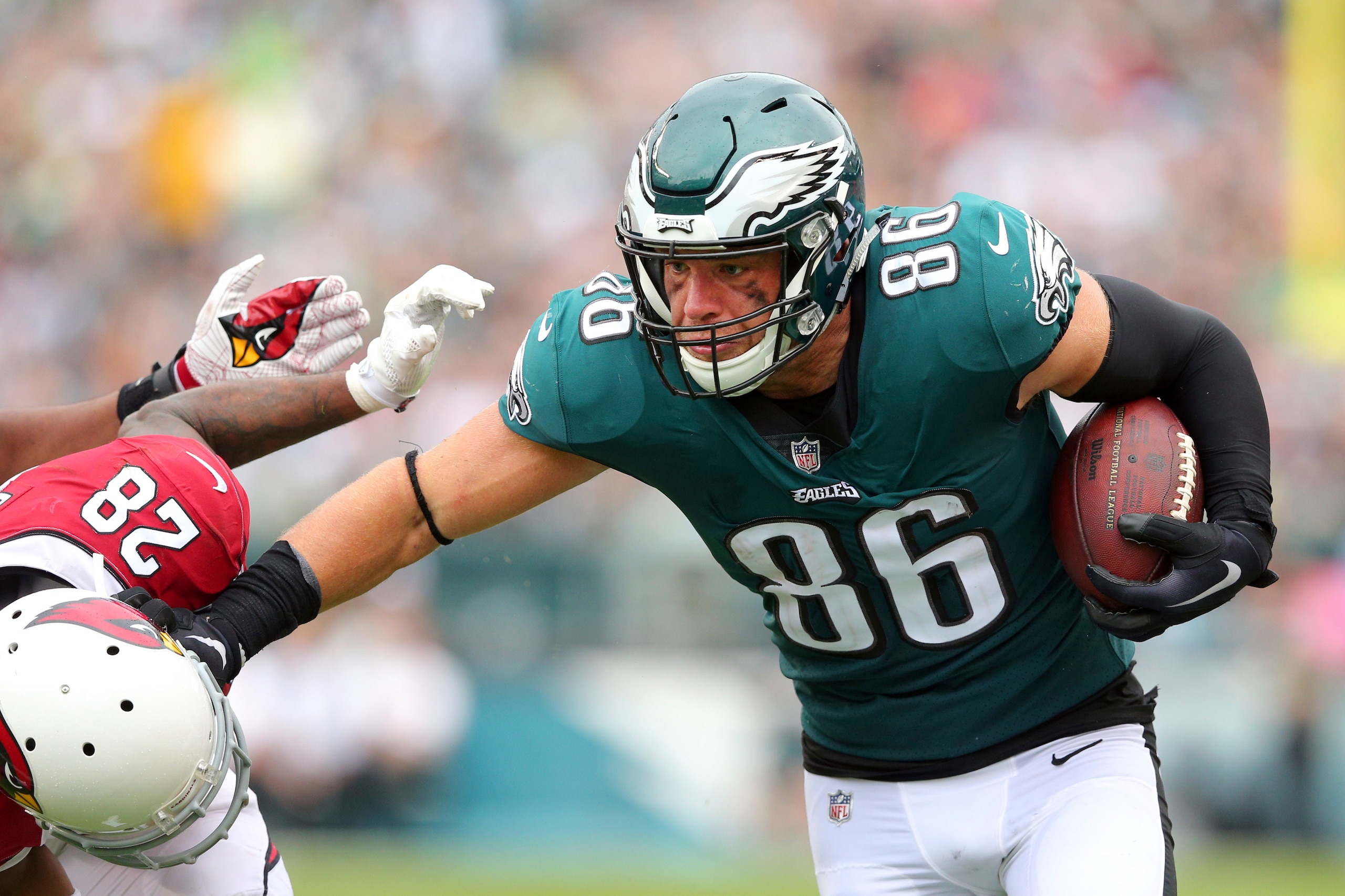 Zach Ertz is one of the most valuable assets in fantasy football. Zach Ertz is one of the most valuable assets in fantasy football.