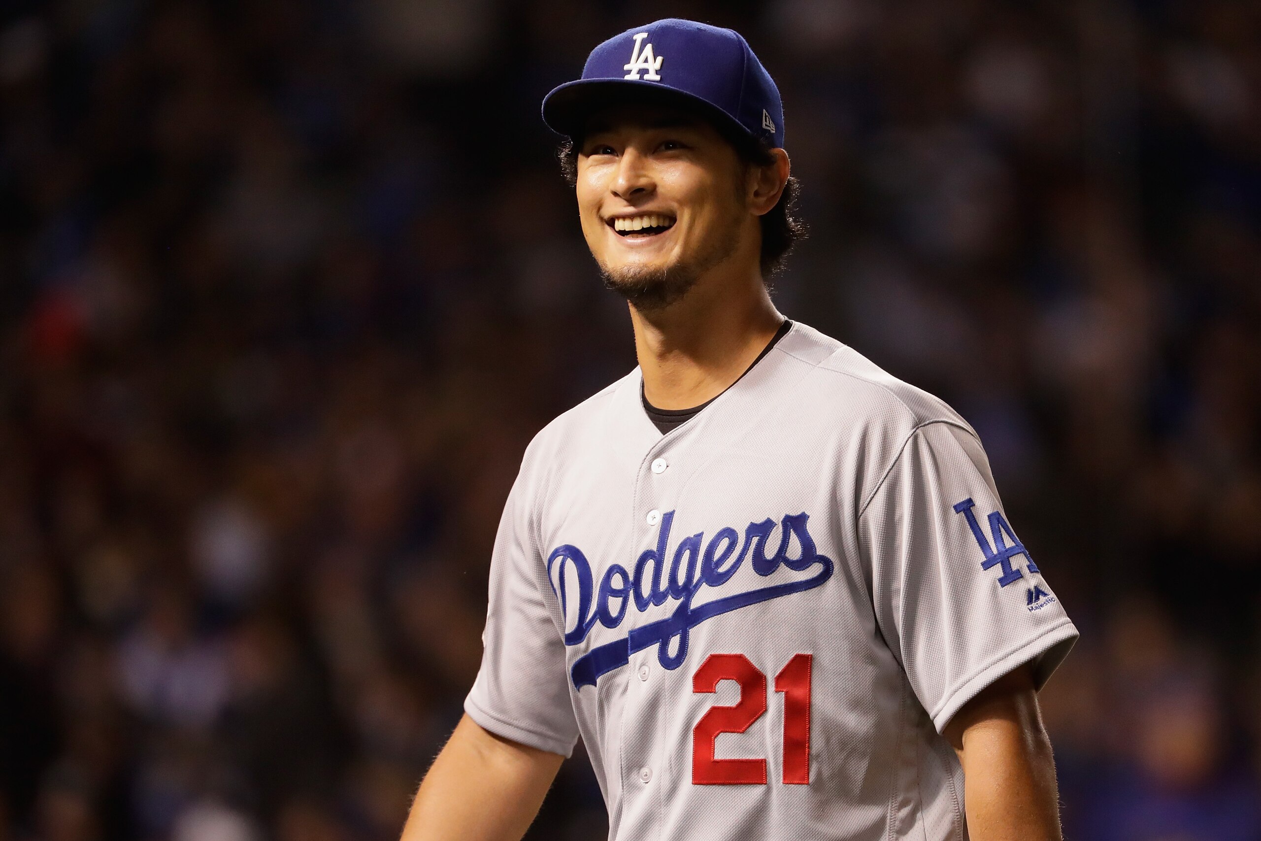 A midseason trade from the Texas Rangers has given Yu Darvish an opportunity to shine in the playoffs.