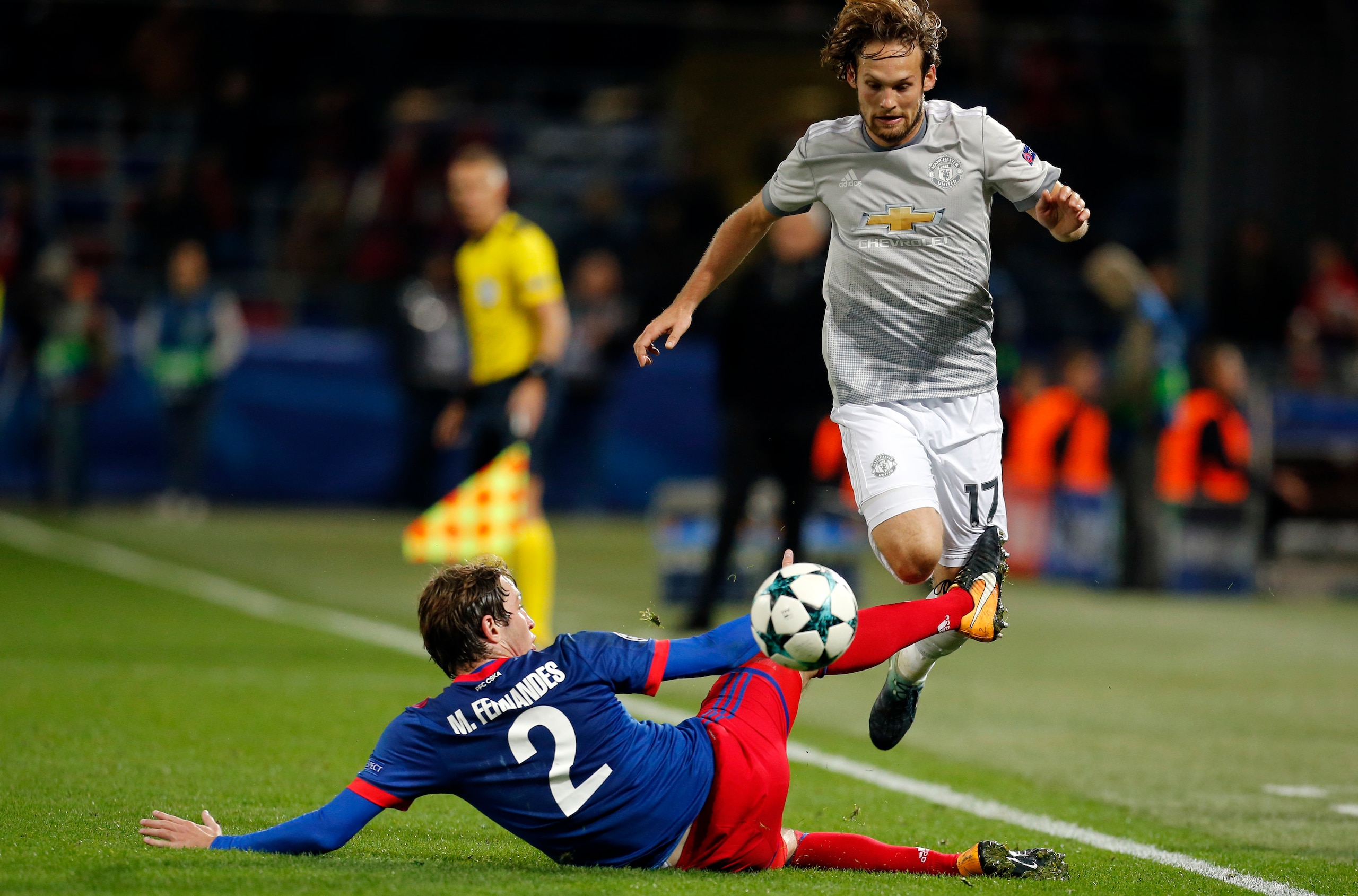 Daley Blind has been in and out of Mourinho's side.