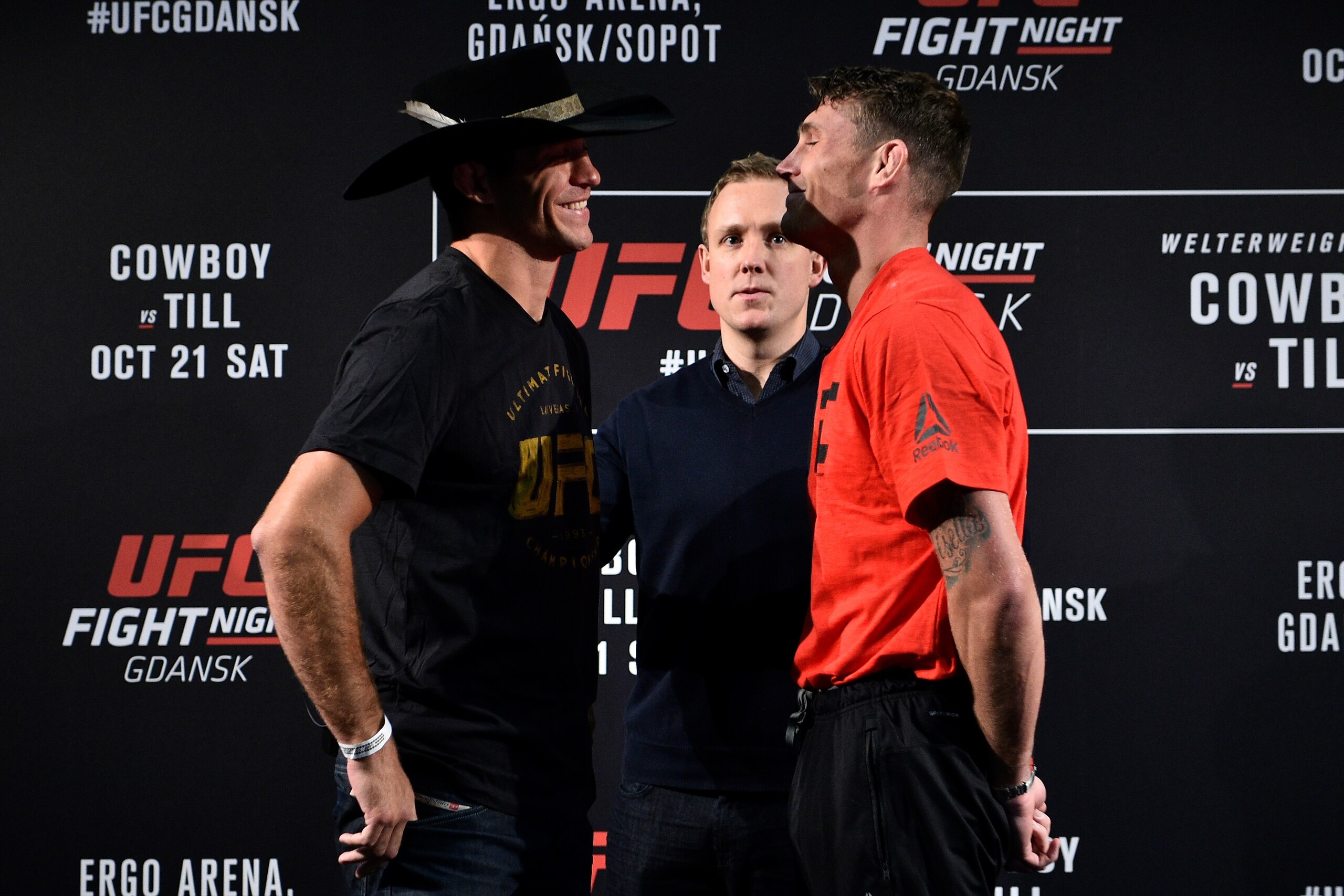 Donald Cerrone and Darren Till face off.