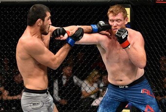 Sam Alvey was beaten to the punch time and again during his fight with Ramazan Emeev.