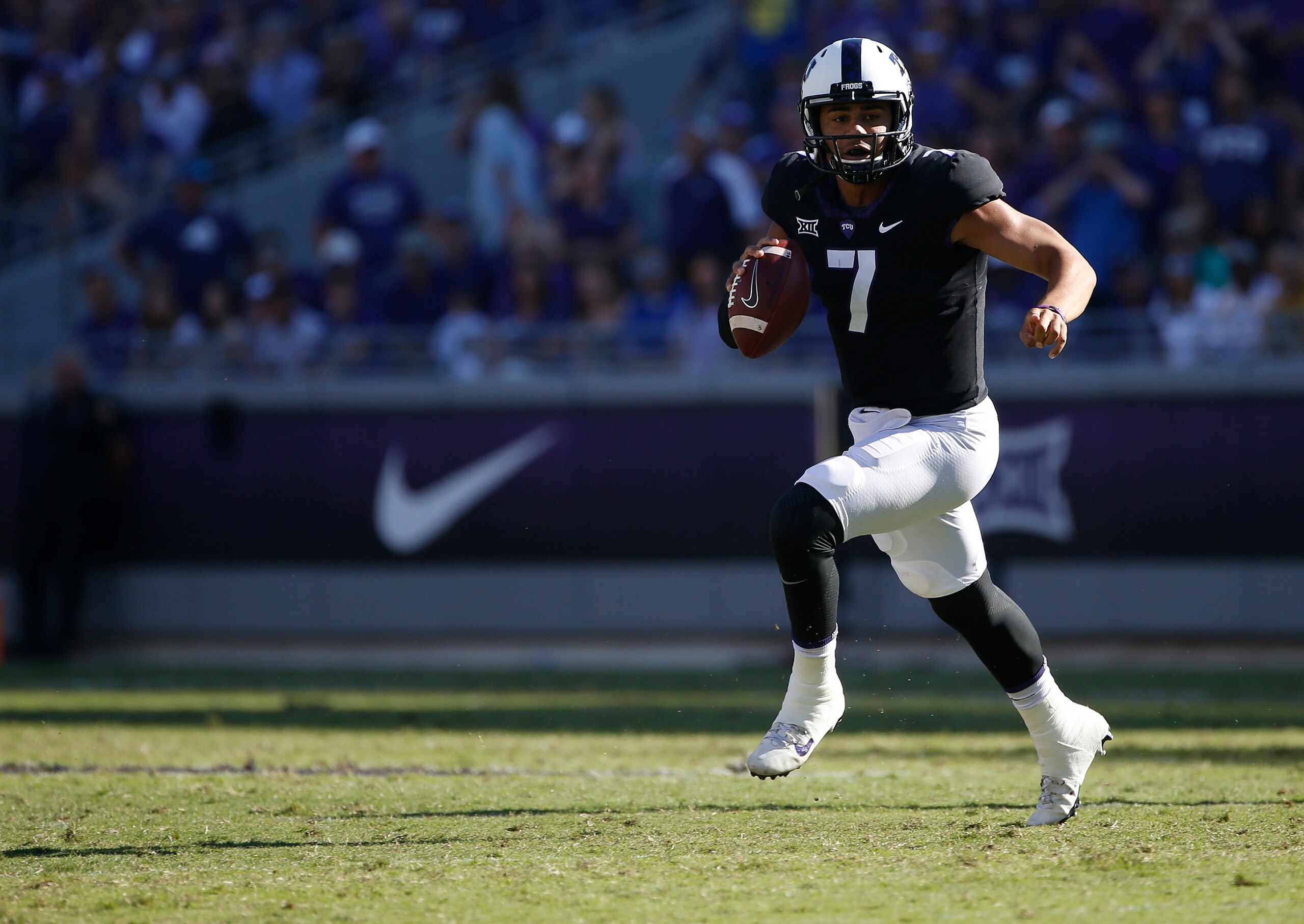 Kenny Hill is enjoying an excellent senior season running TCU's offense.