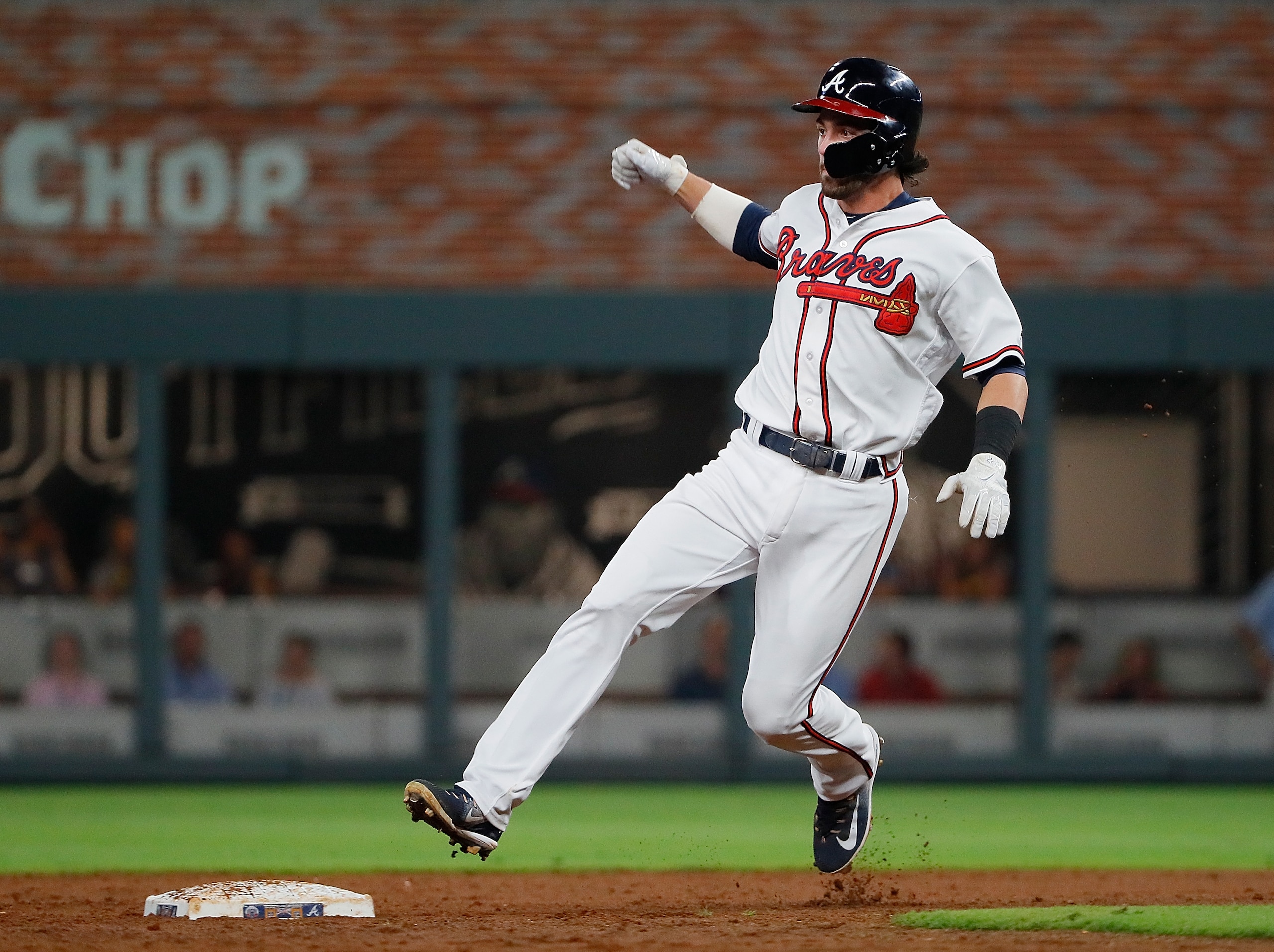 Swanson hit six home runs in his official rookie season.