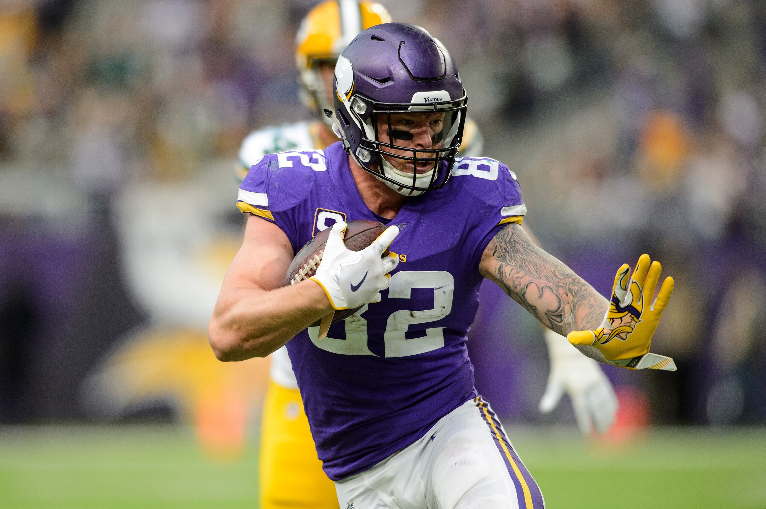Kyle Rudolph is trending up with a great matchup against the Browns.