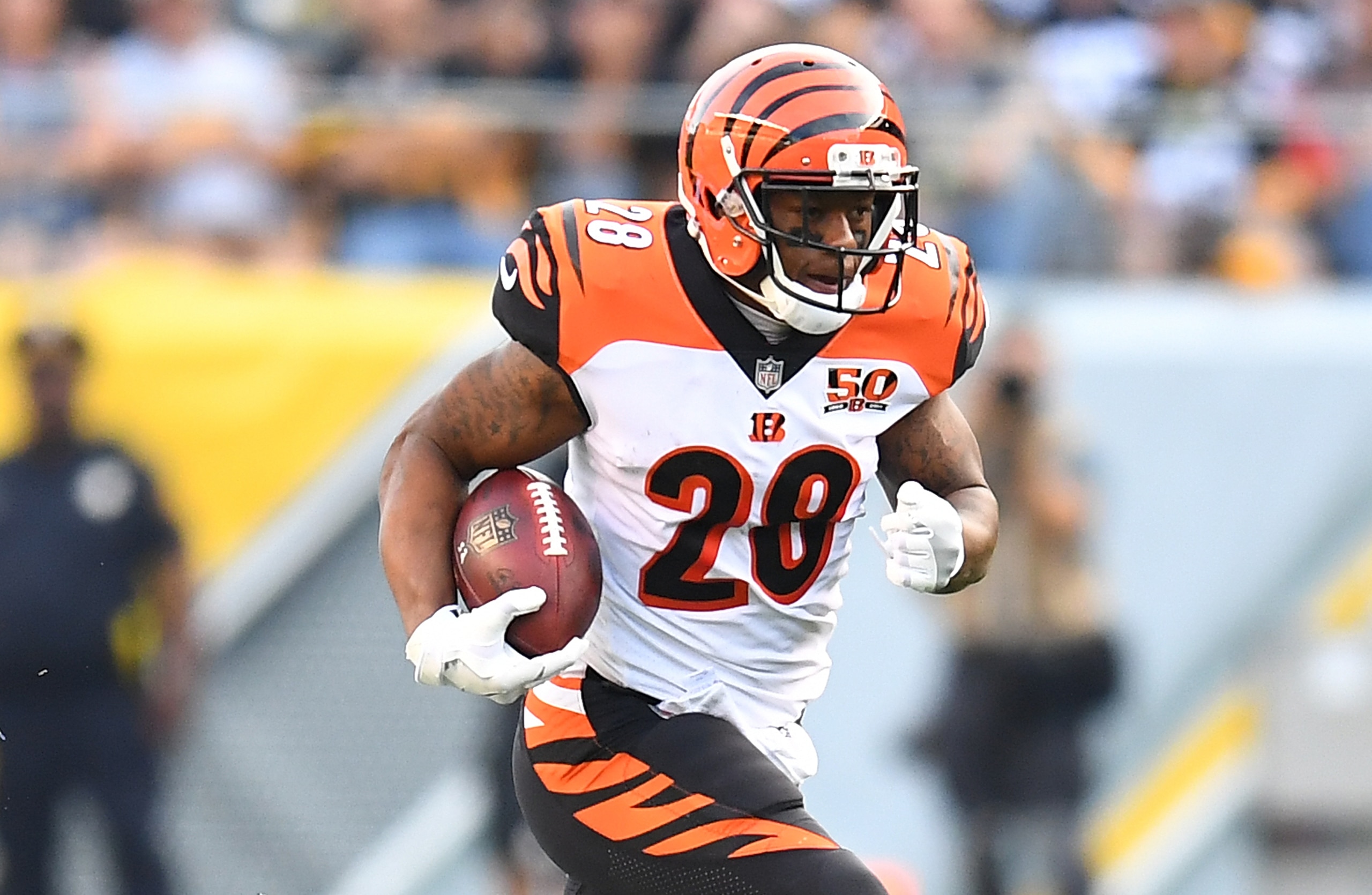 If the Bengals had a clue, they'd feature Joe Mixon.