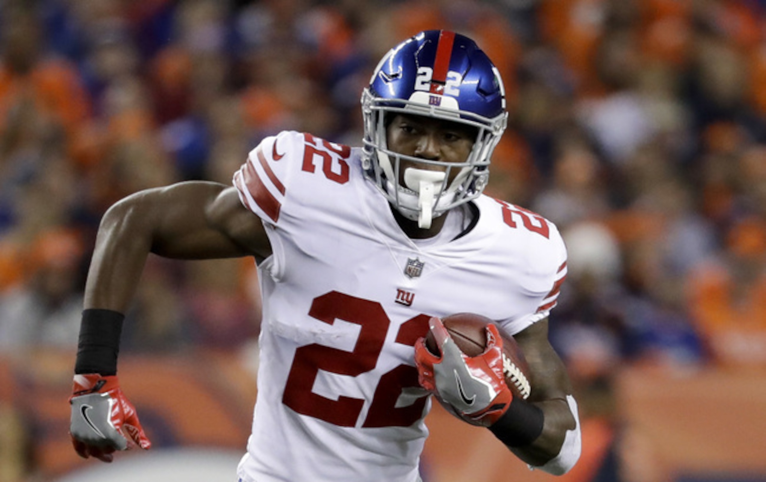 Wayne Gallman led the Giants in snaps but didn't produce.