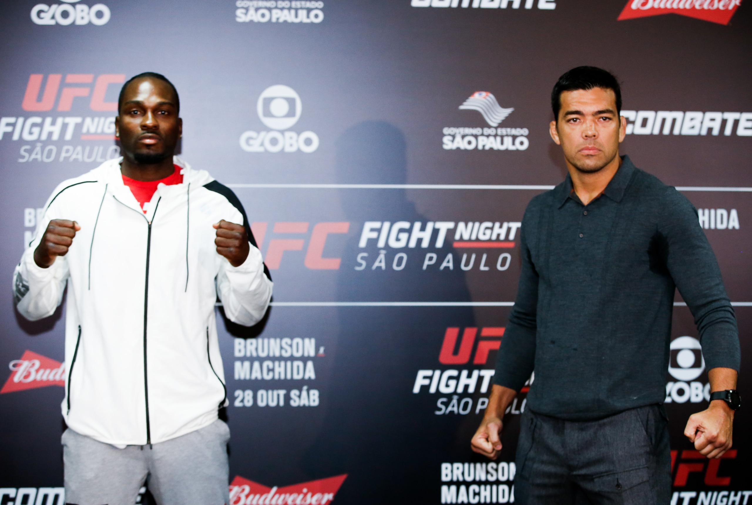 Brunson (left) and Machida