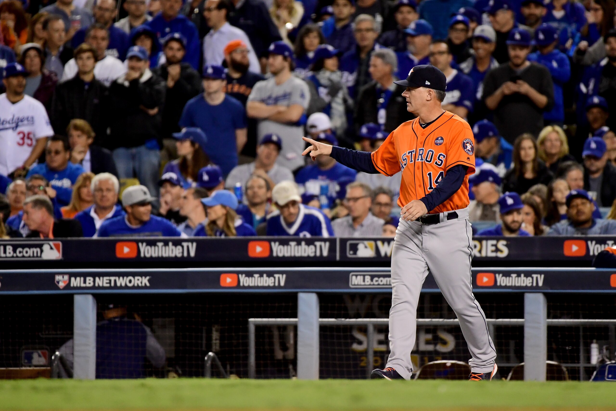A.J. Hinch counteracted a struggling bullpen by relying on his starters for lengthy relief outings.