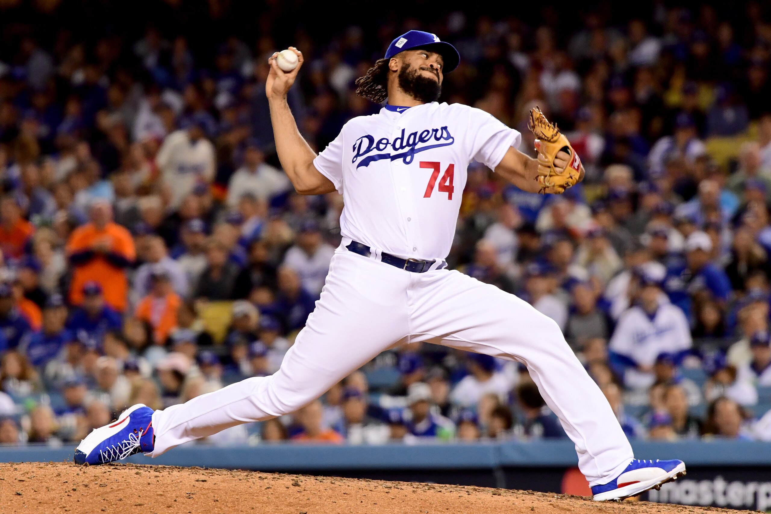 Kenley Jansen allowed three runs in 13 postseason appearances.