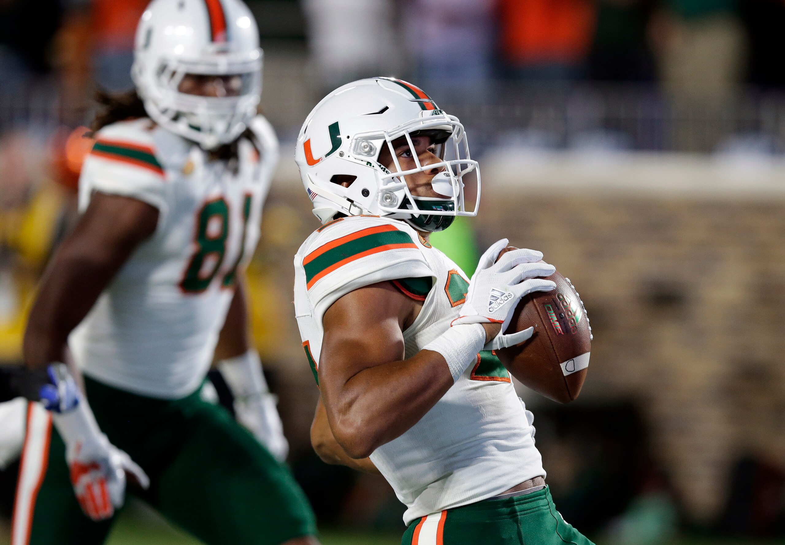 Little-known tailback Travis Homer has given Miami's backfield a big lift.