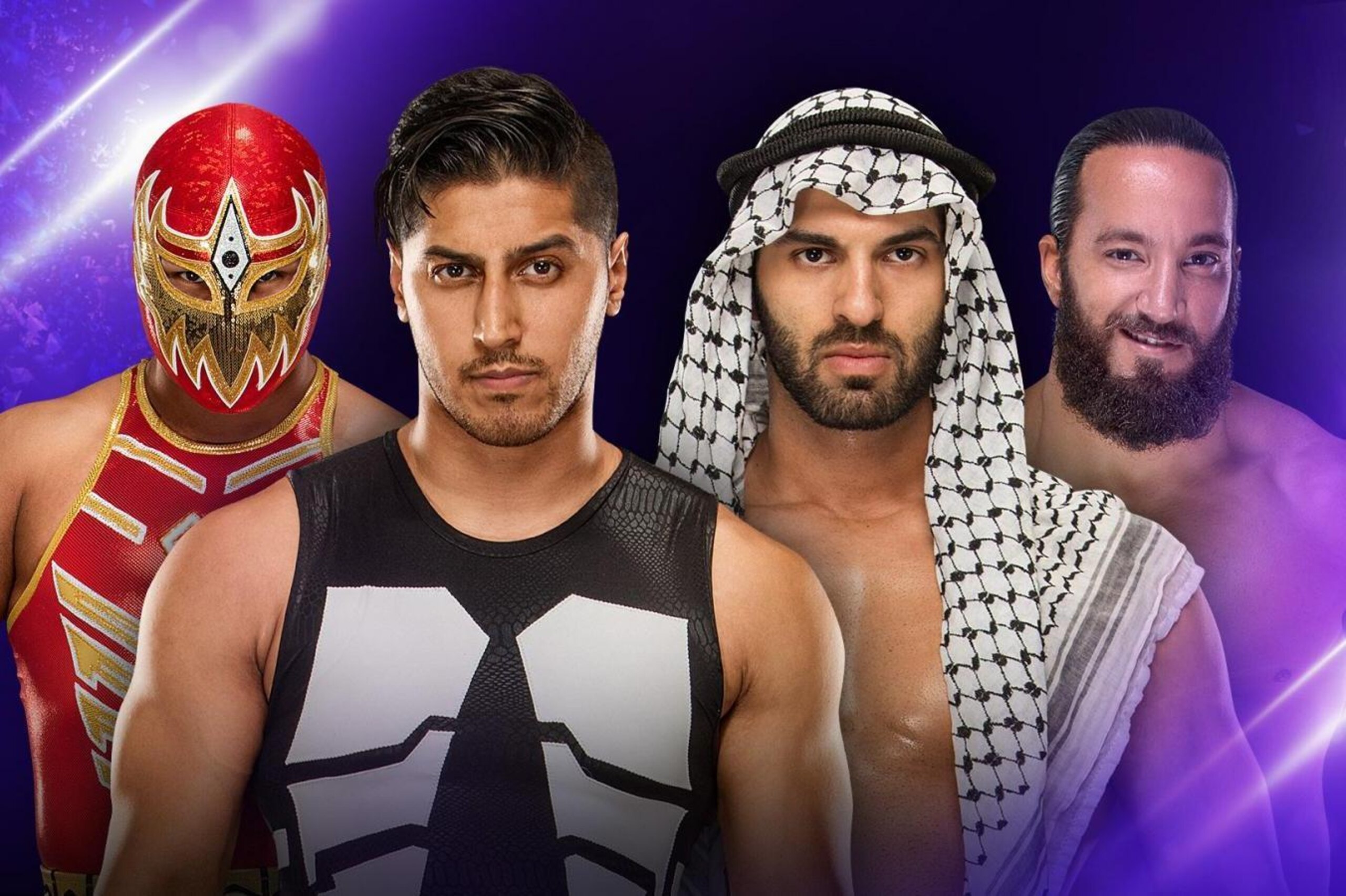 The participants in this week's Fatal 4-Way match.