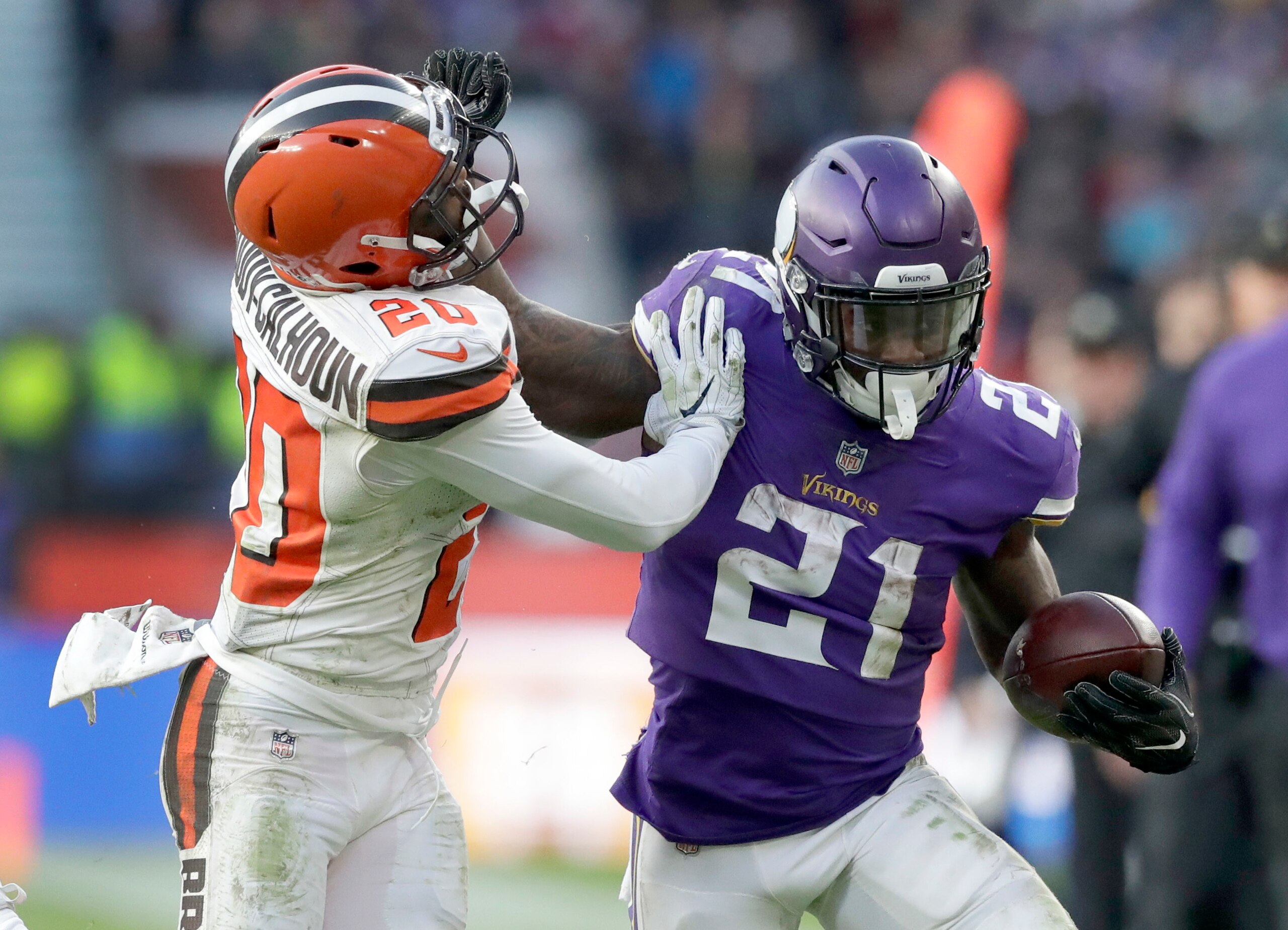 Jerick McKinnon was back on top in Week 8.