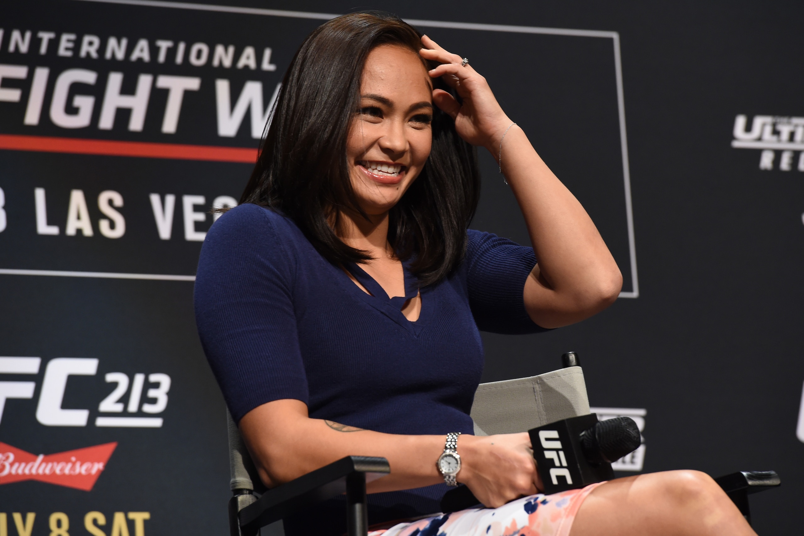 WME-IMG was smitten with Michelle Waterson and gave her a good push...so naturally, she lost her next fight.