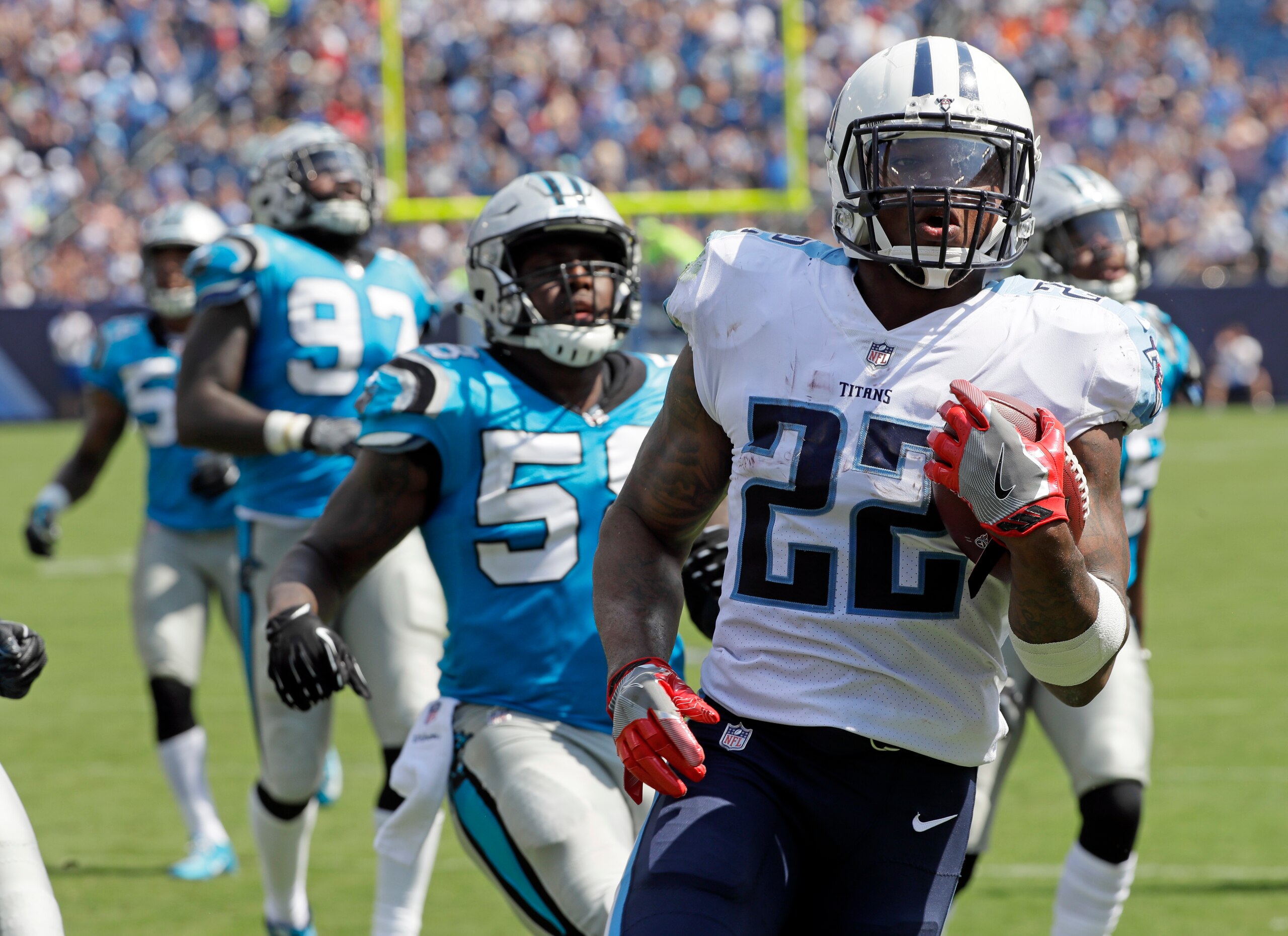 Good luck predicting the Titans backfield.