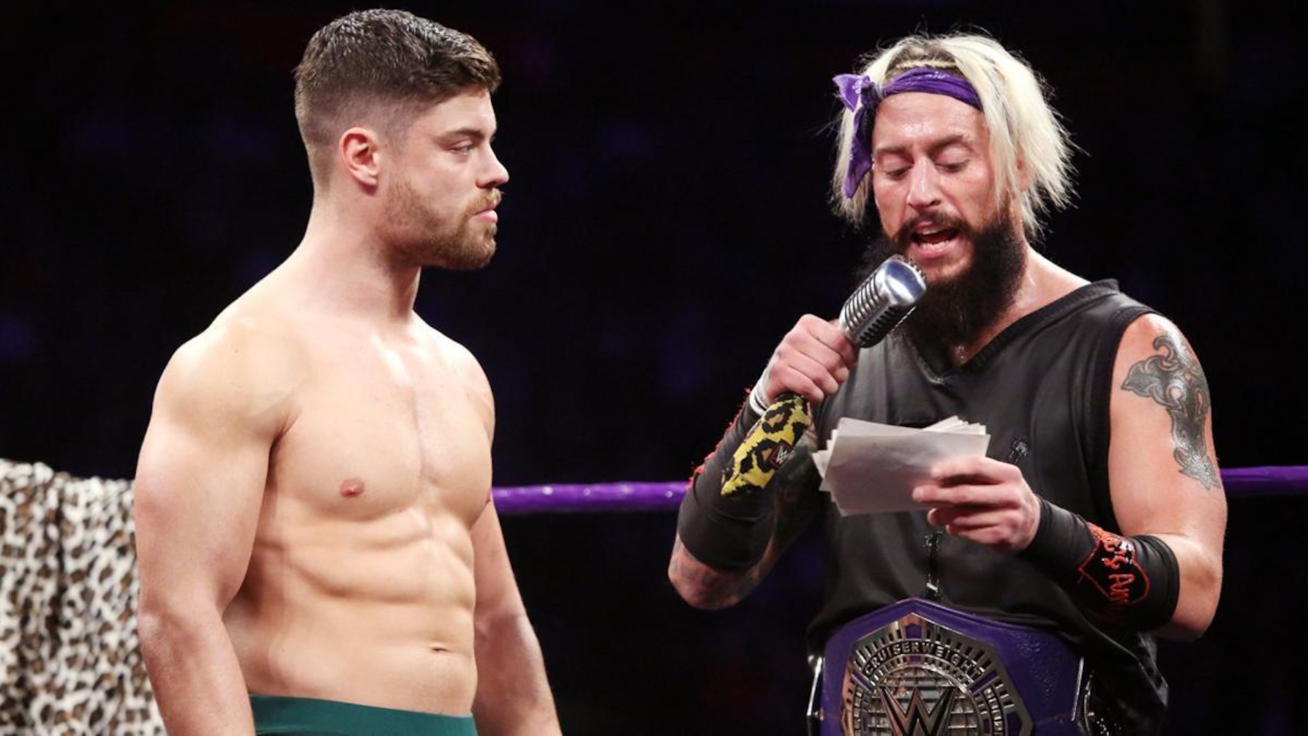 Enzo Amore gave most of the UK division a nice introduction to the WWE Universe.