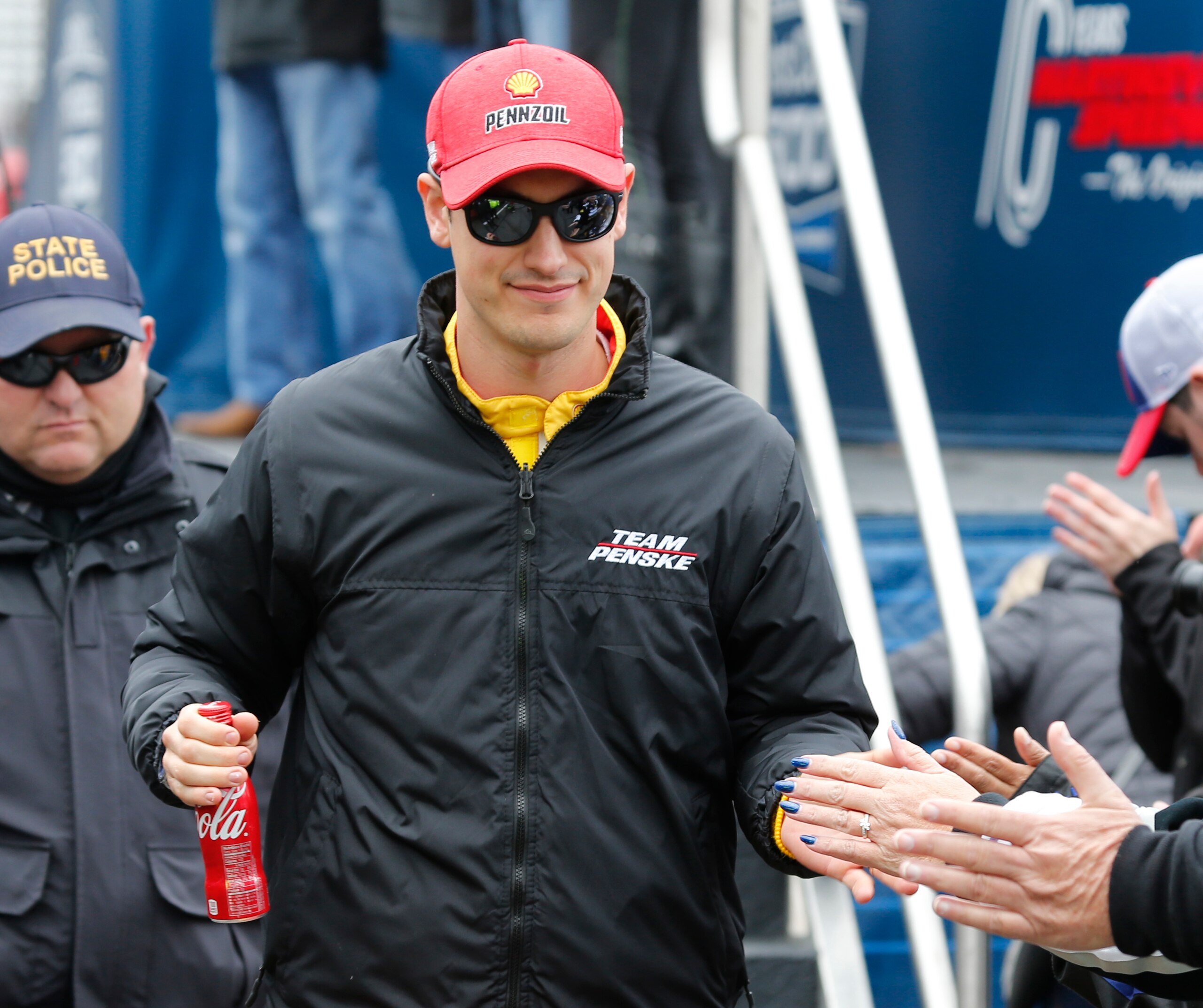 The season has been a major bummer for Logano.