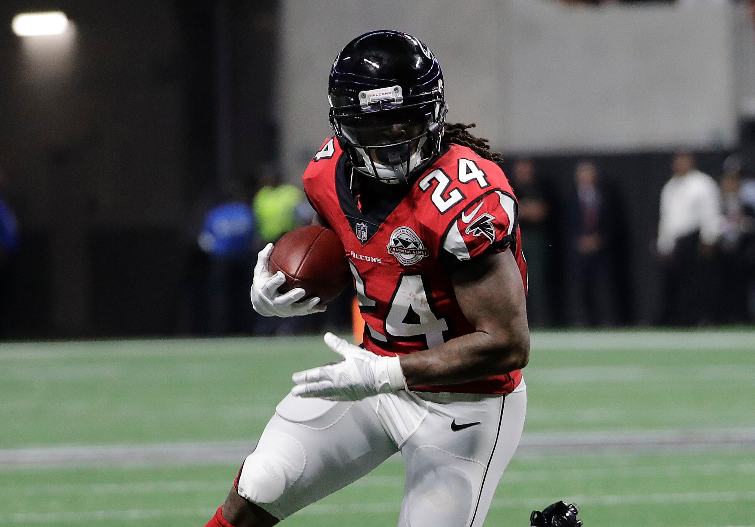 It's been a frustrating season for Devonta Freeman. It's been a frustrating season for Devonta Freeman.