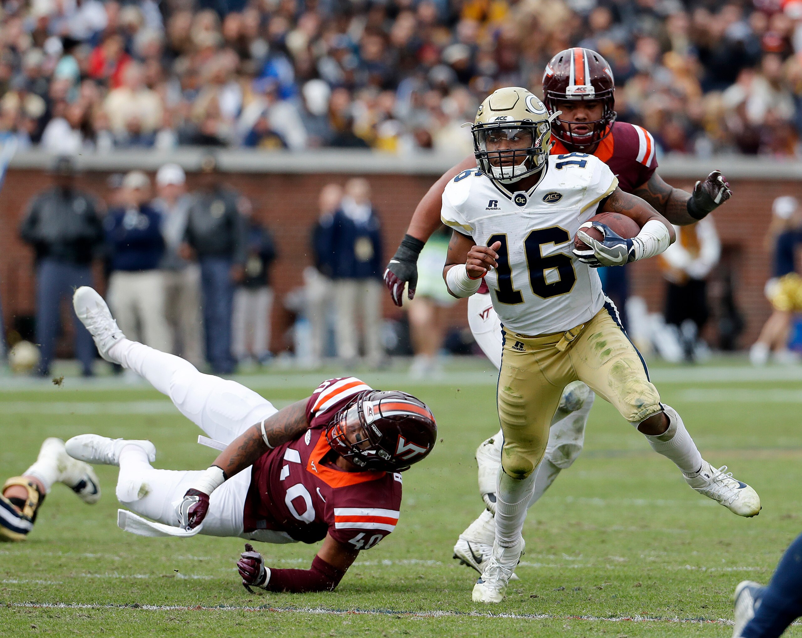 TaQuon Marshall and Georgia Tech have an impressive flexbone option offense. TaQuon Marshall and Georgia Tech have an impressive flexbone option offense.