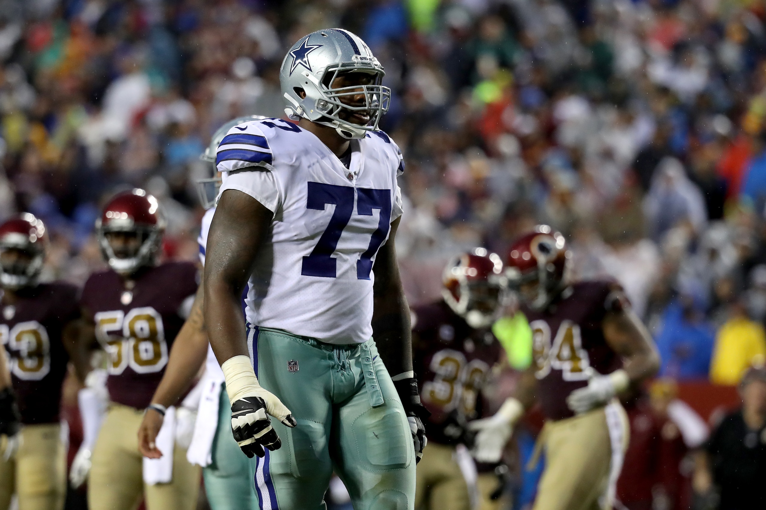 The Cowboys looked like a different team with Tyron Smith.