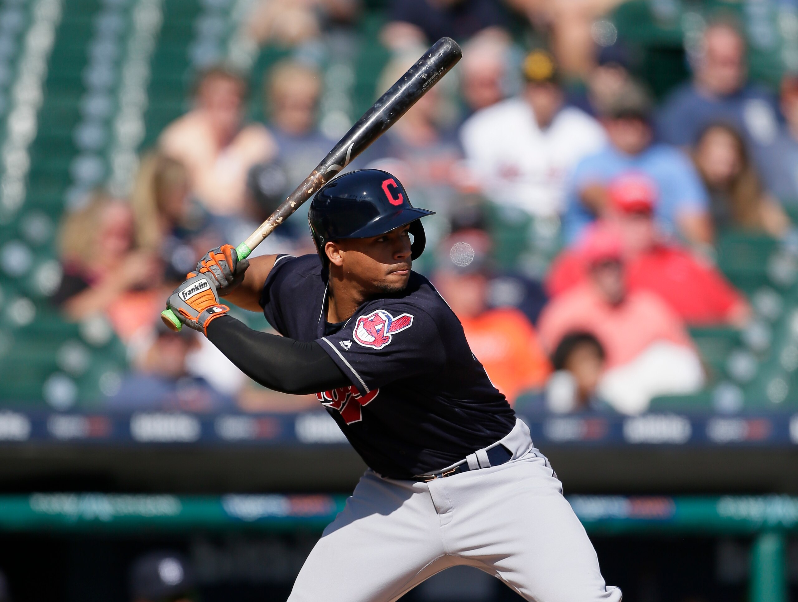 Cleveland Indians catcher Francisco Mejia.