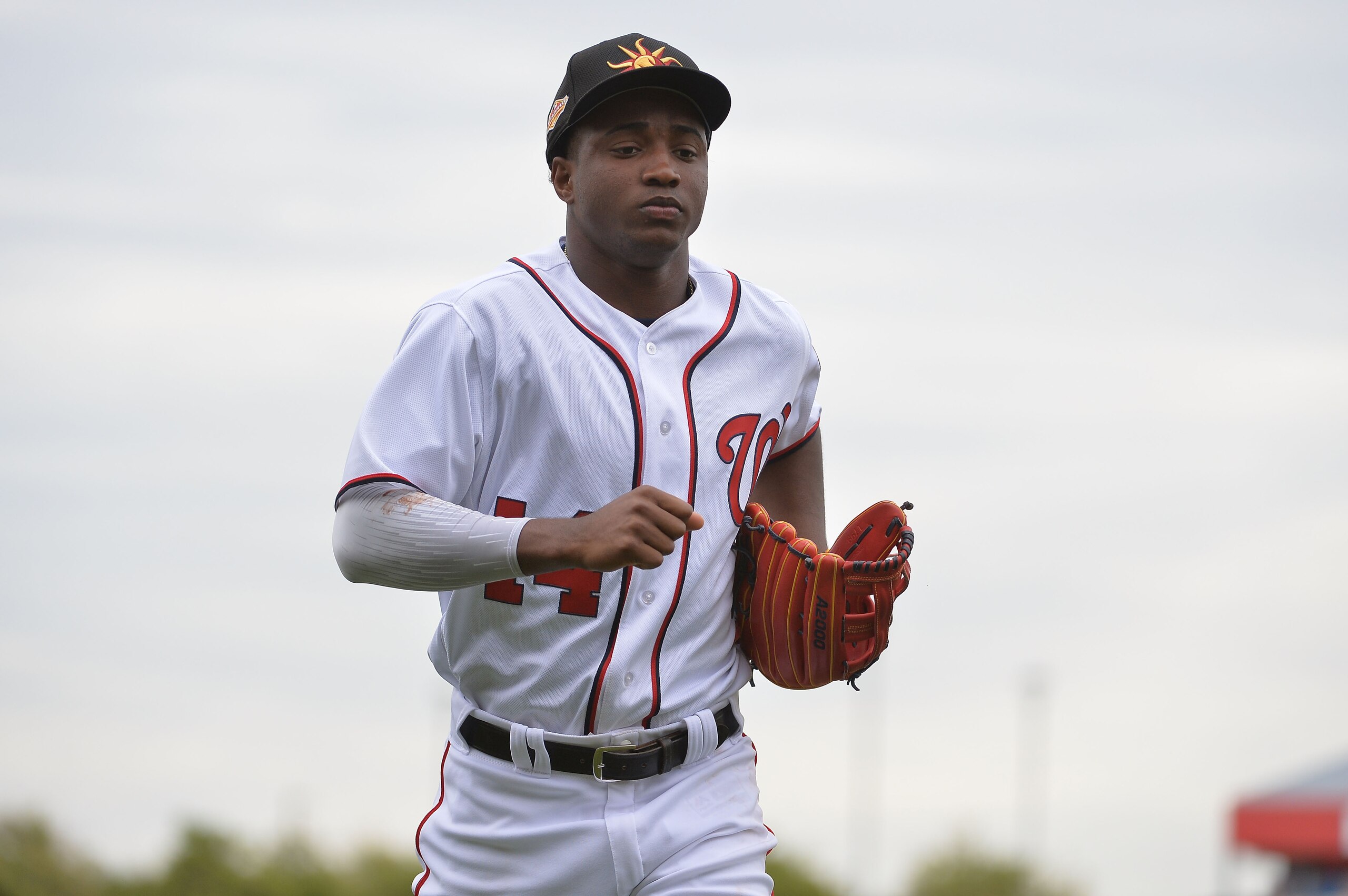 Washington Nationals outfielder Victor Robles.