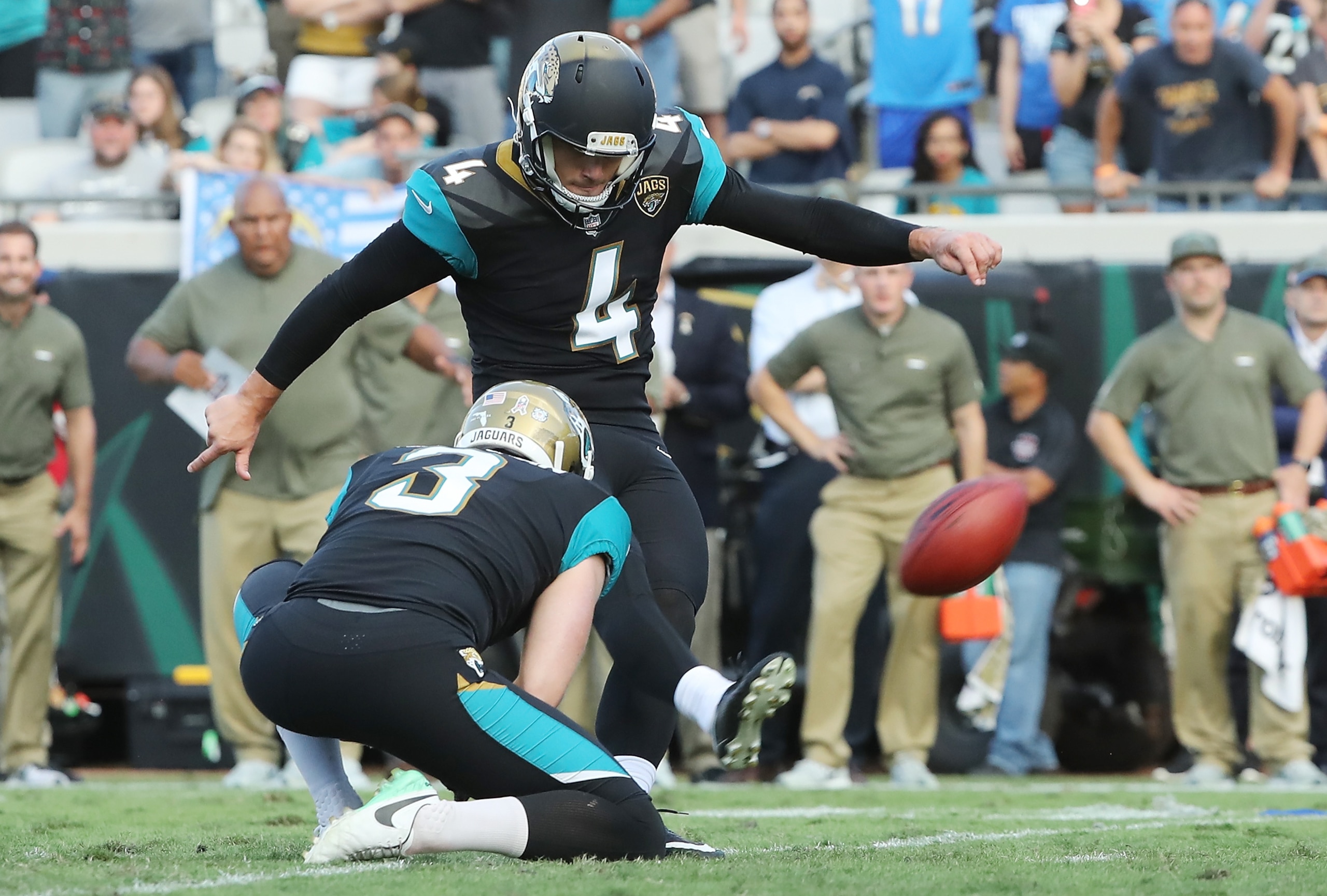 Josh Lambo got revenge against his old team last week. Josh Lambo got revenge against his old team last week.