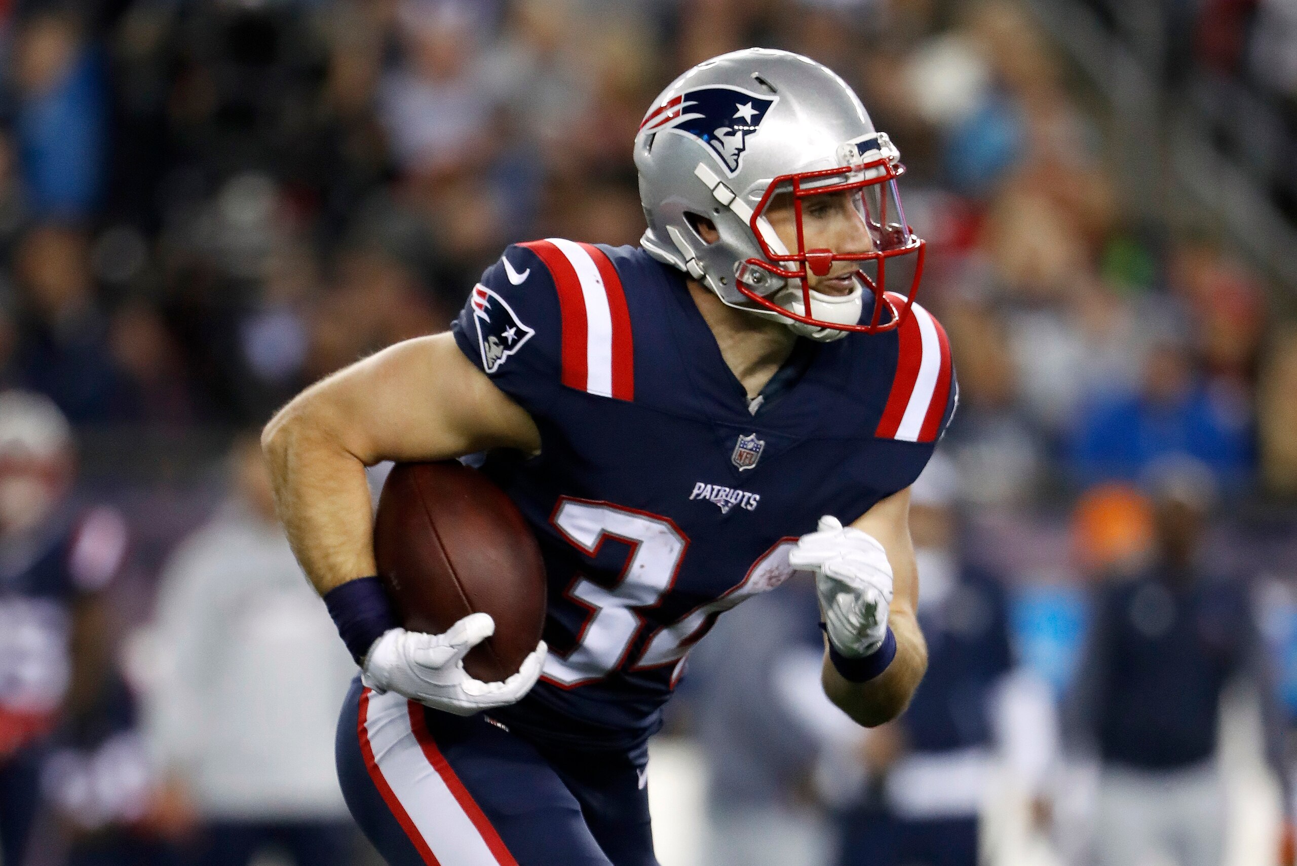 Rex Burkhead can do it all.