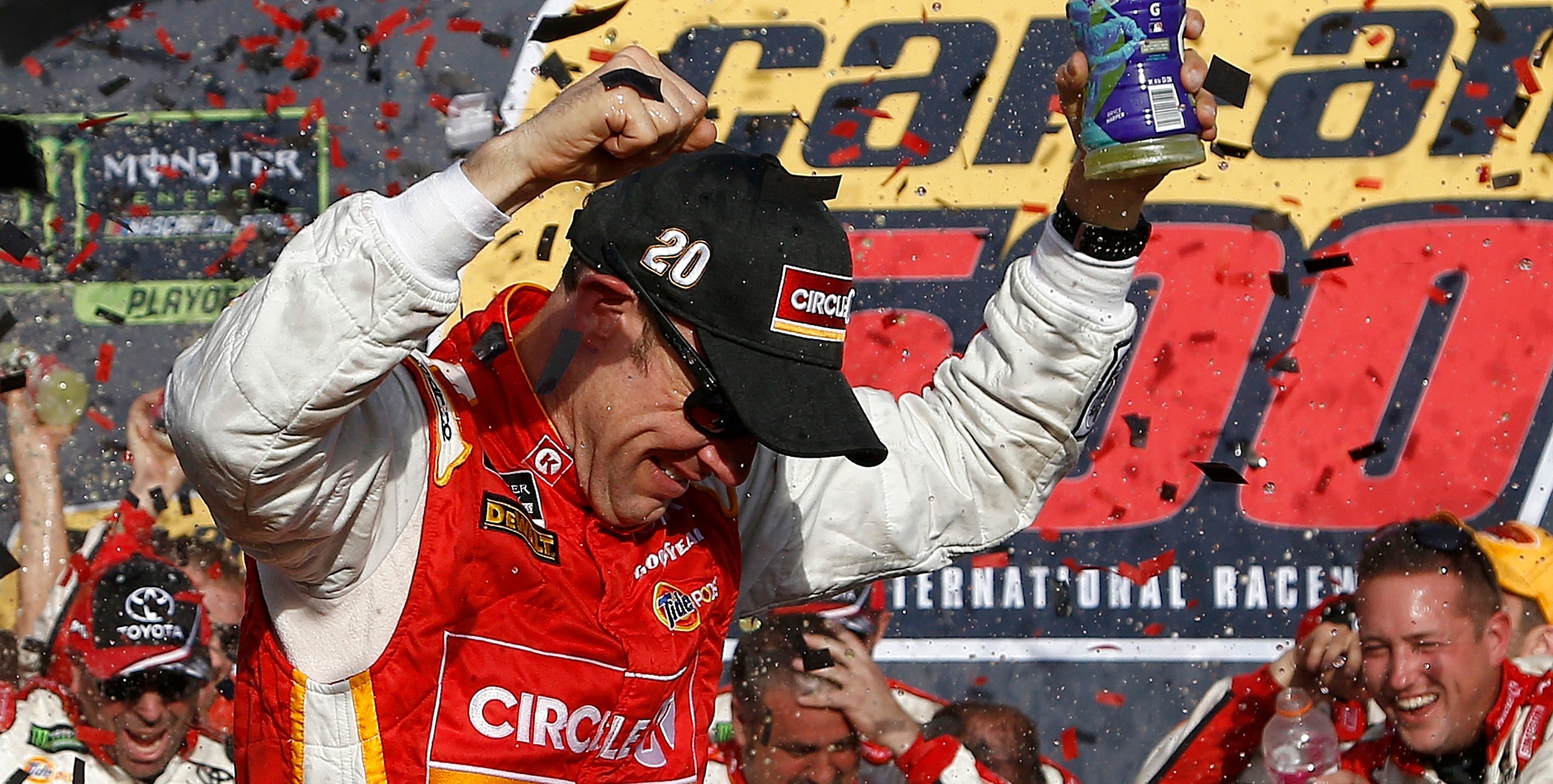 Kenseth's exit is reluctant but sweet.