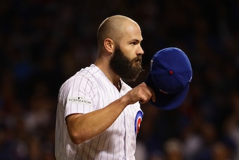 Chicago Cubs right-hander Jake Arrieta