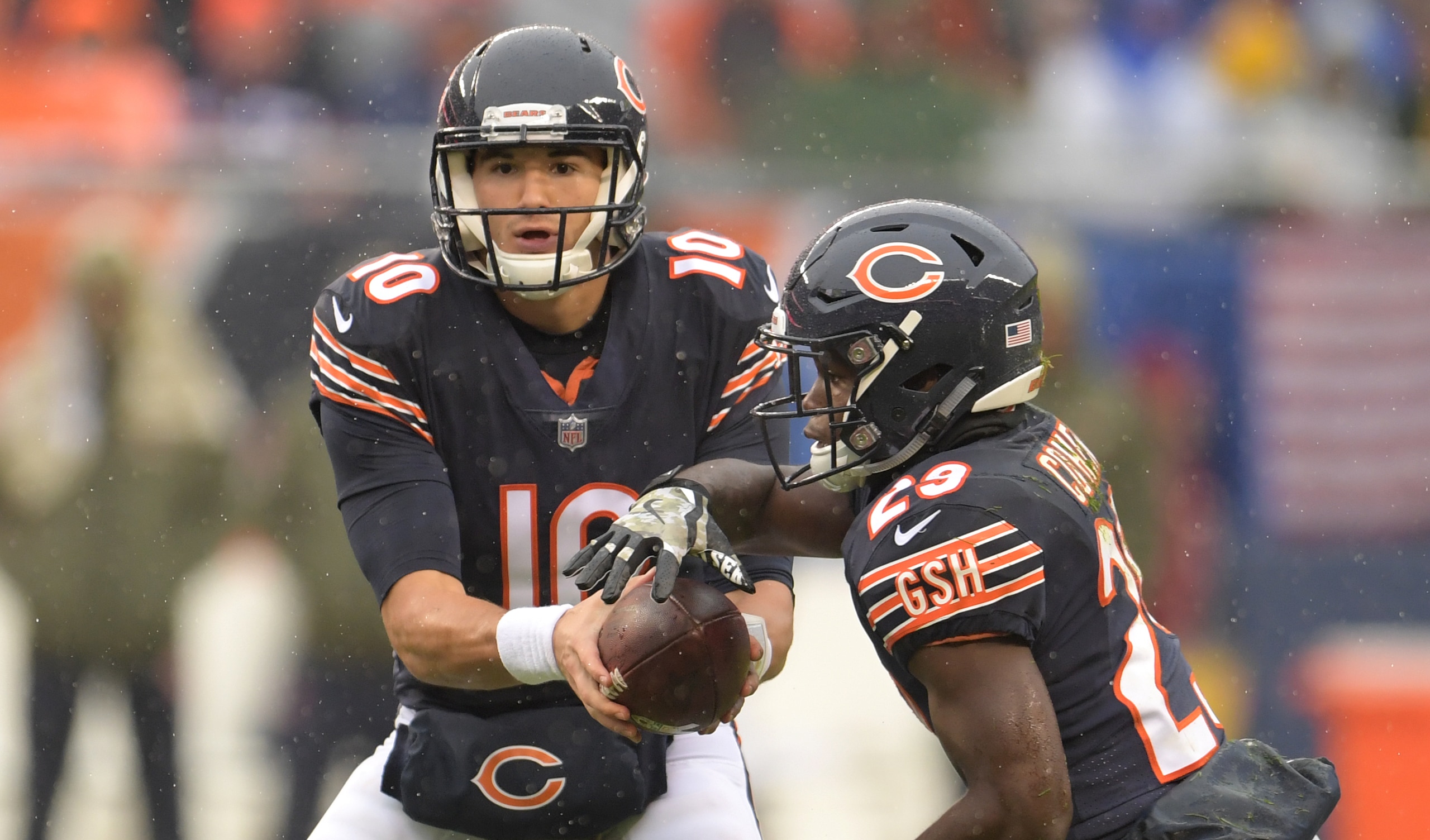 Mitchell Trubisky and Tarik Cohen have made an impact in Chicago. Mitchell Trubisky and Tarik Cohen have made an impact in Chicago.