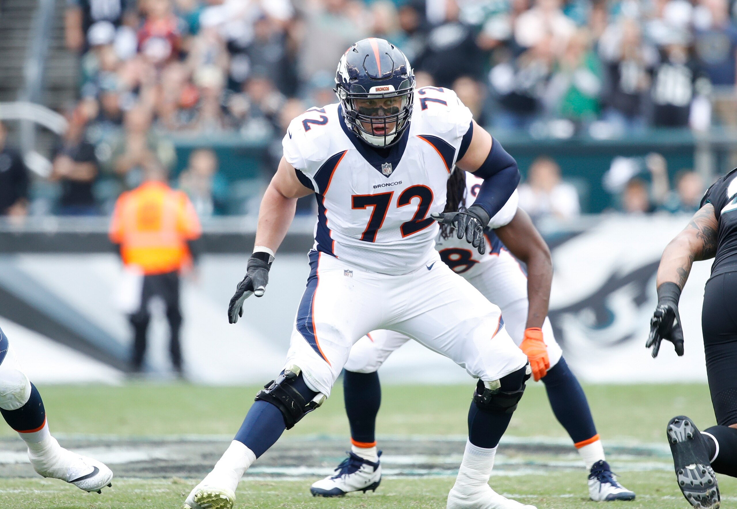 Garett Bolles has become a dependable starter in Denver. Garett Bolles has become a dependable starter in Denver.